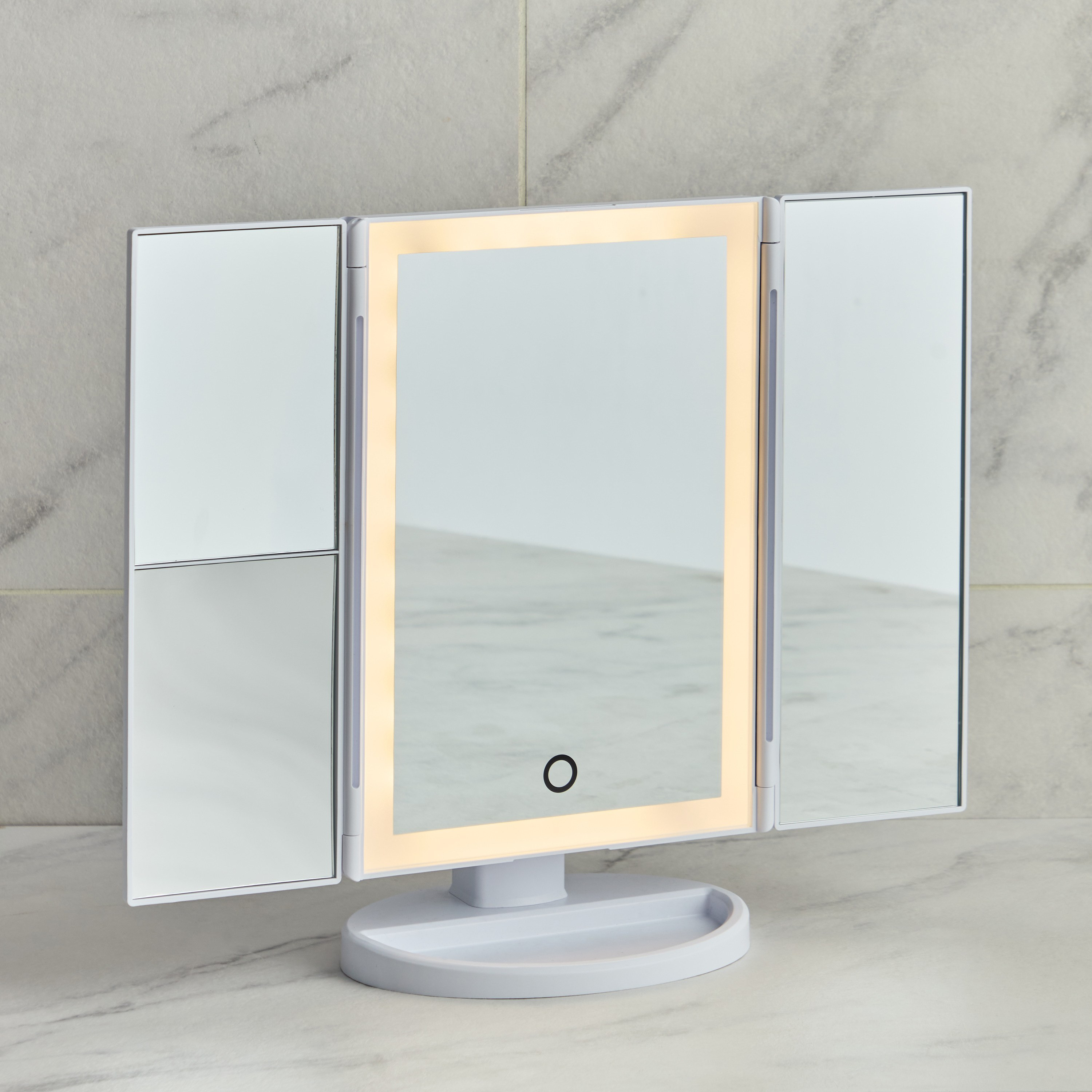 Drea LED Vanity Mirror - 18 cm-household-storage-cosmeticorganizing-makeupmirrors-image-3
