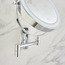 مرآة زينة ليد للتعليق على الحائط- كروز - 24 سم-household-storage-cosmeticorganizing-makeupmirrors-image-3