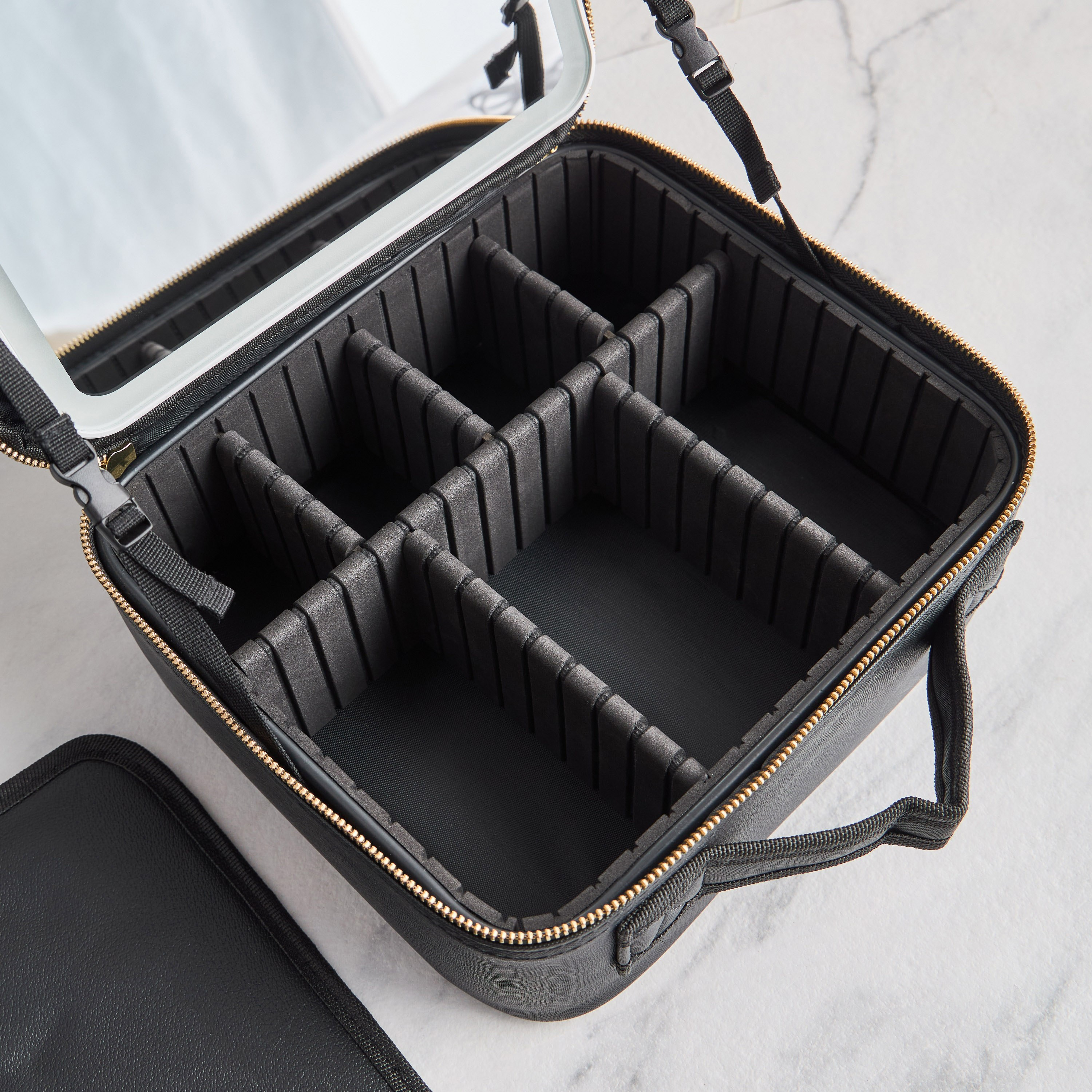 Felicia 7-Compartment Cosmetics Organizer-household-storage-cosmeticorganizing-makeupmirrors-image-5