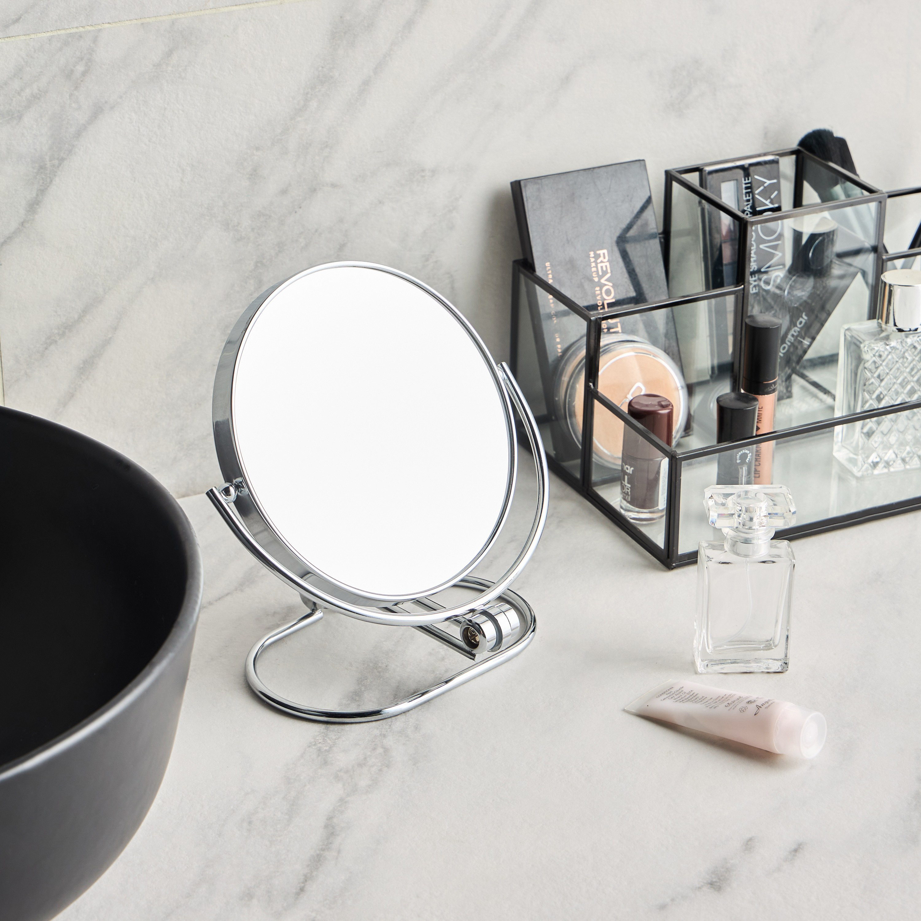 Kayte Vanity Mirror - 18 cm-household-storage-cosmeticorganizing-makeupmirrors-image-4