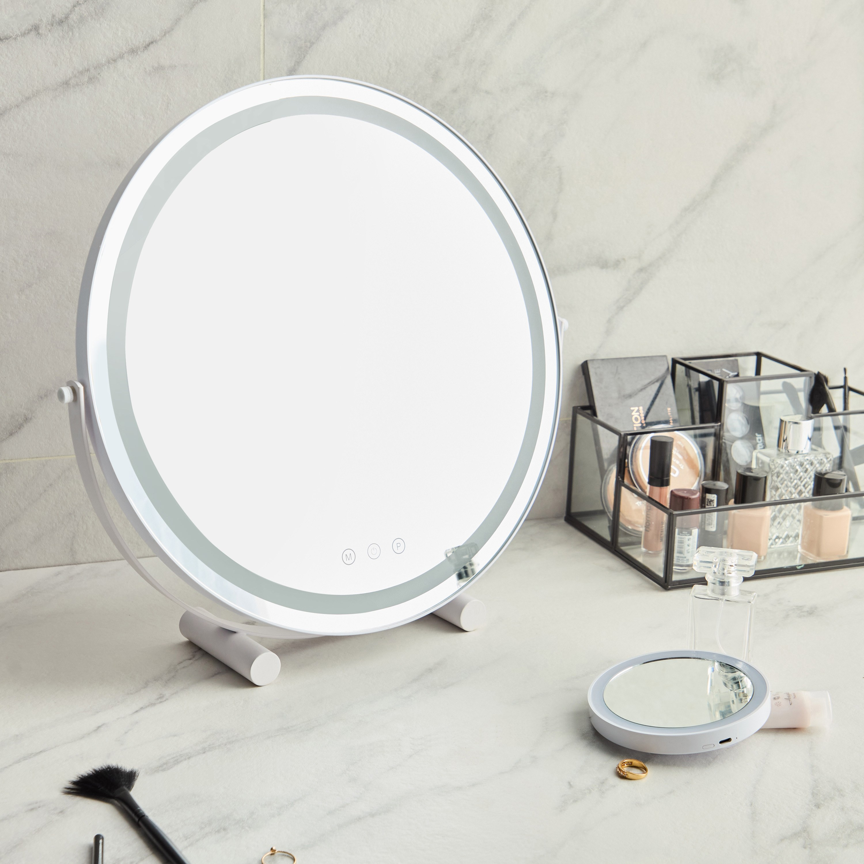 Skye LED Vanity Mirror - 40 cm-household-storage-cosmeticorganizing-makeupmirrors-image-7