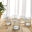 Midnight Plum Flora 6-Piece Glass Set - 380 ml-household-dining-glassware-drinkingglasses-image-1