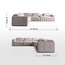 Whitter 4-Seater Fabric Electric Corner Recliner-furniture-sofaandseating-recliners-image-19