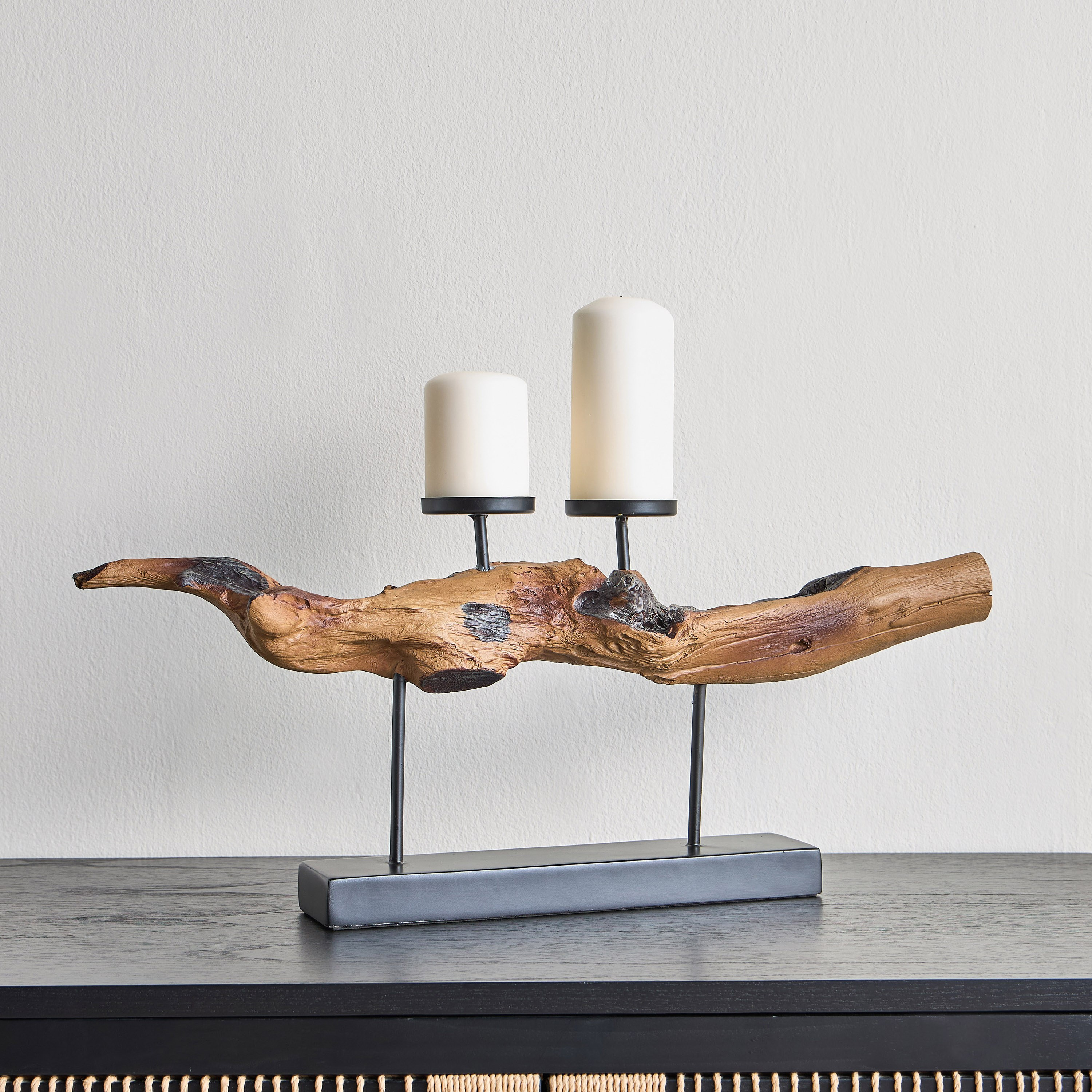 حامل شموع عمودي بتصميم فرع شجرة مرفوع - هيرتدج-household-decor-candleholdersandlanterns-image-1