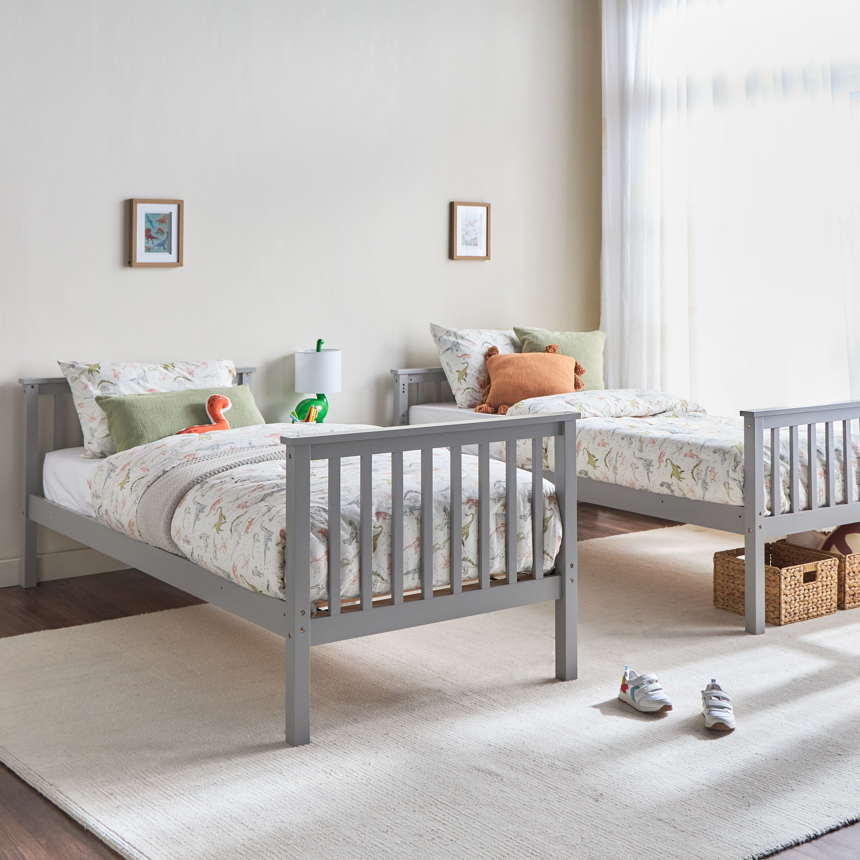 Taylor Bunk Bed - 90x200 cm-babyandkids-kidsbeds-bunkandloftbeds-image-4
