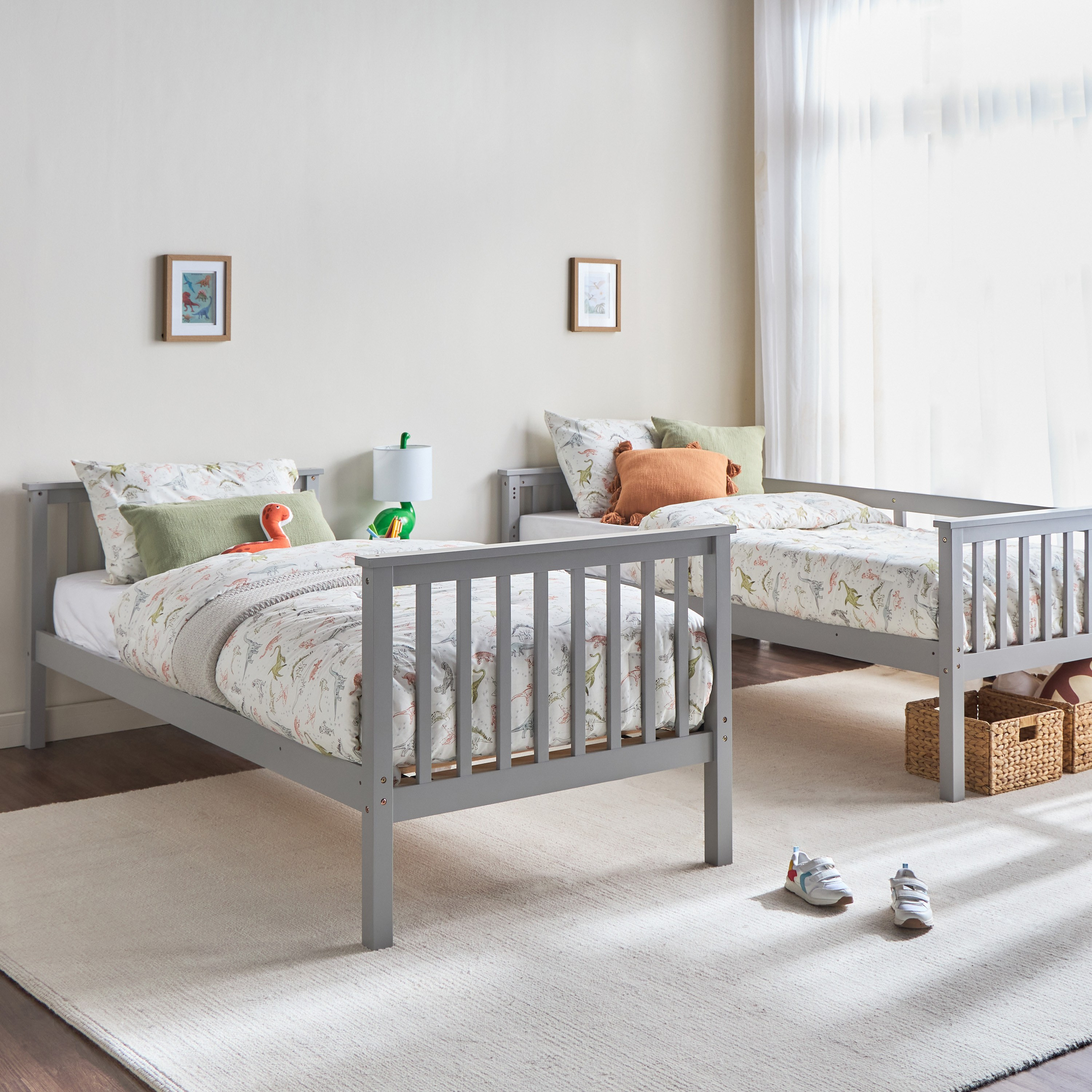 Taylor Bunk Bed - 90x200 cm-babyandkids-kidsbeds-bunkandloftbeds-image-5