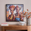 زينة حائط كانفاس مؤطرة بألوان زيتية - إينياس - 80x80 سم-household-walldecorandmirrors-wallart-image-1