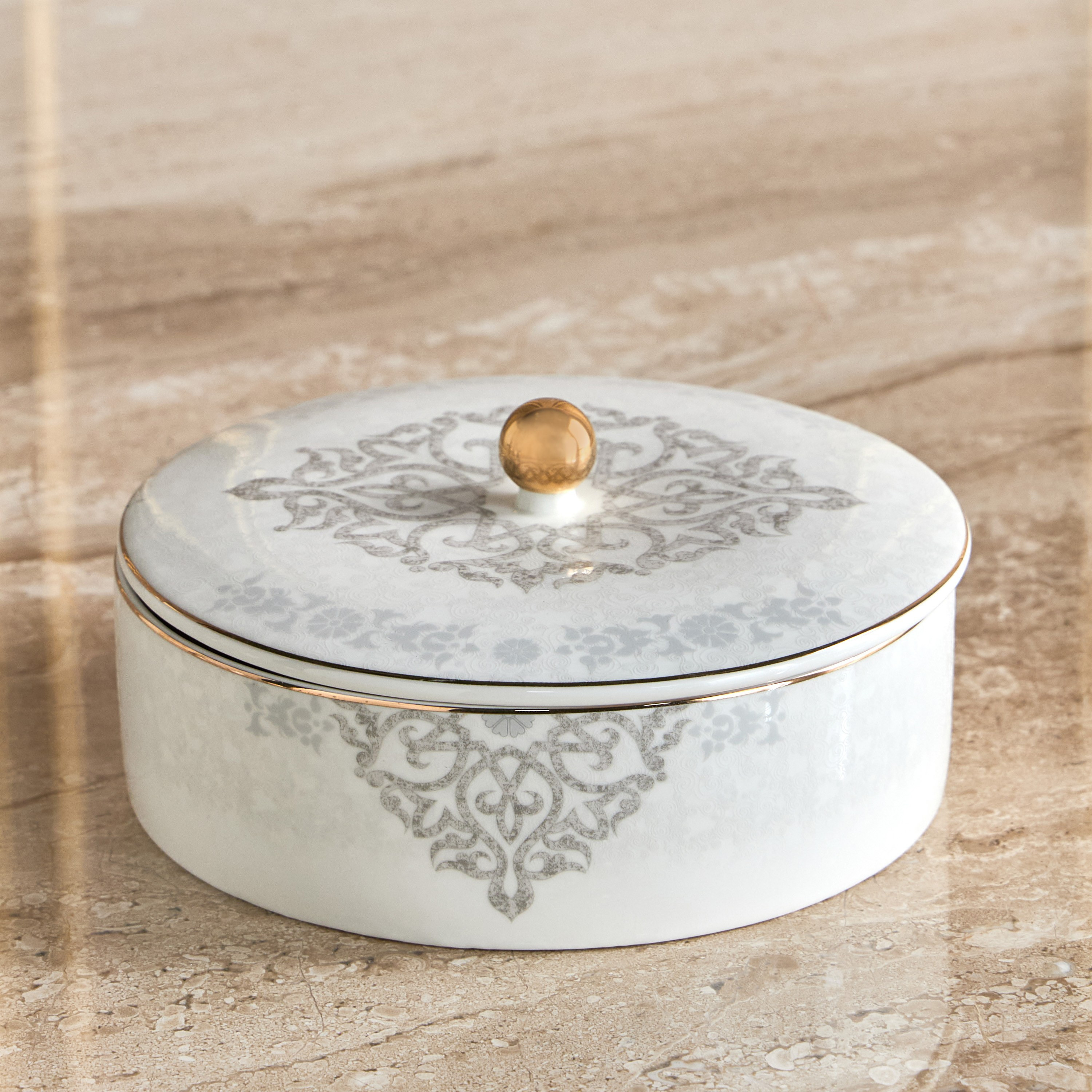 صحن تقديم مع غطاء - سلوى - 19 سم-household-giftingaccessories-giftings-image-3