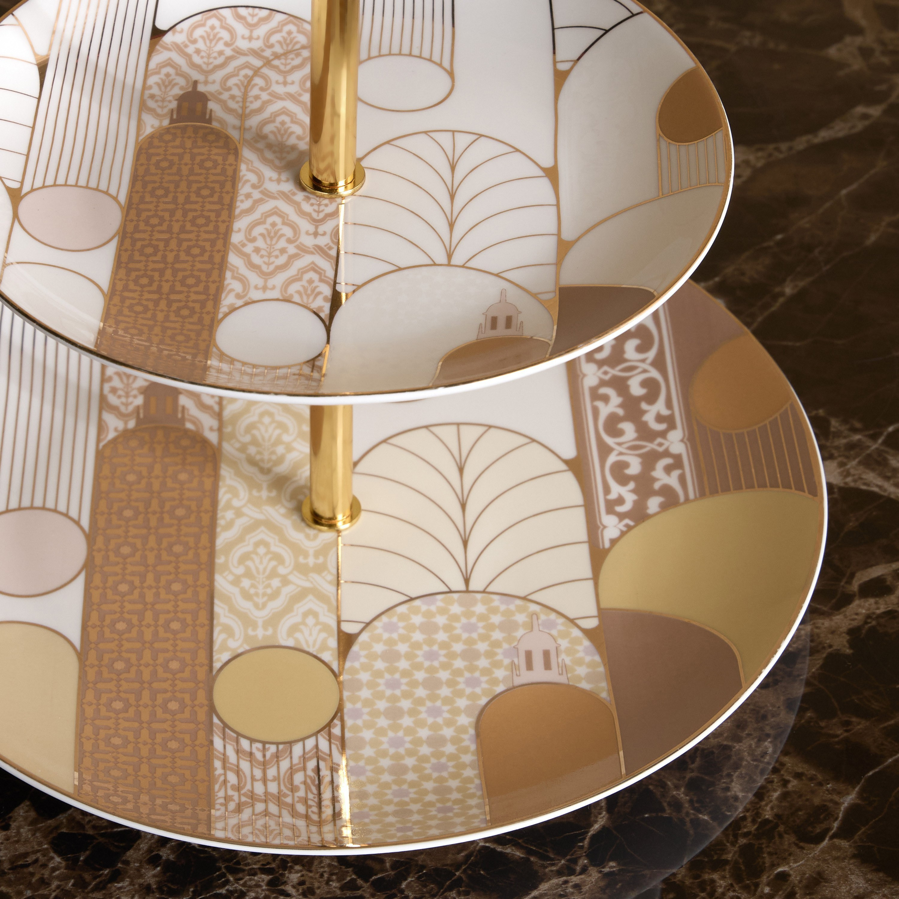 Tamara 2-Tier Cake Stand - 25 cm-household-giftingaccessories-giftings-image-2