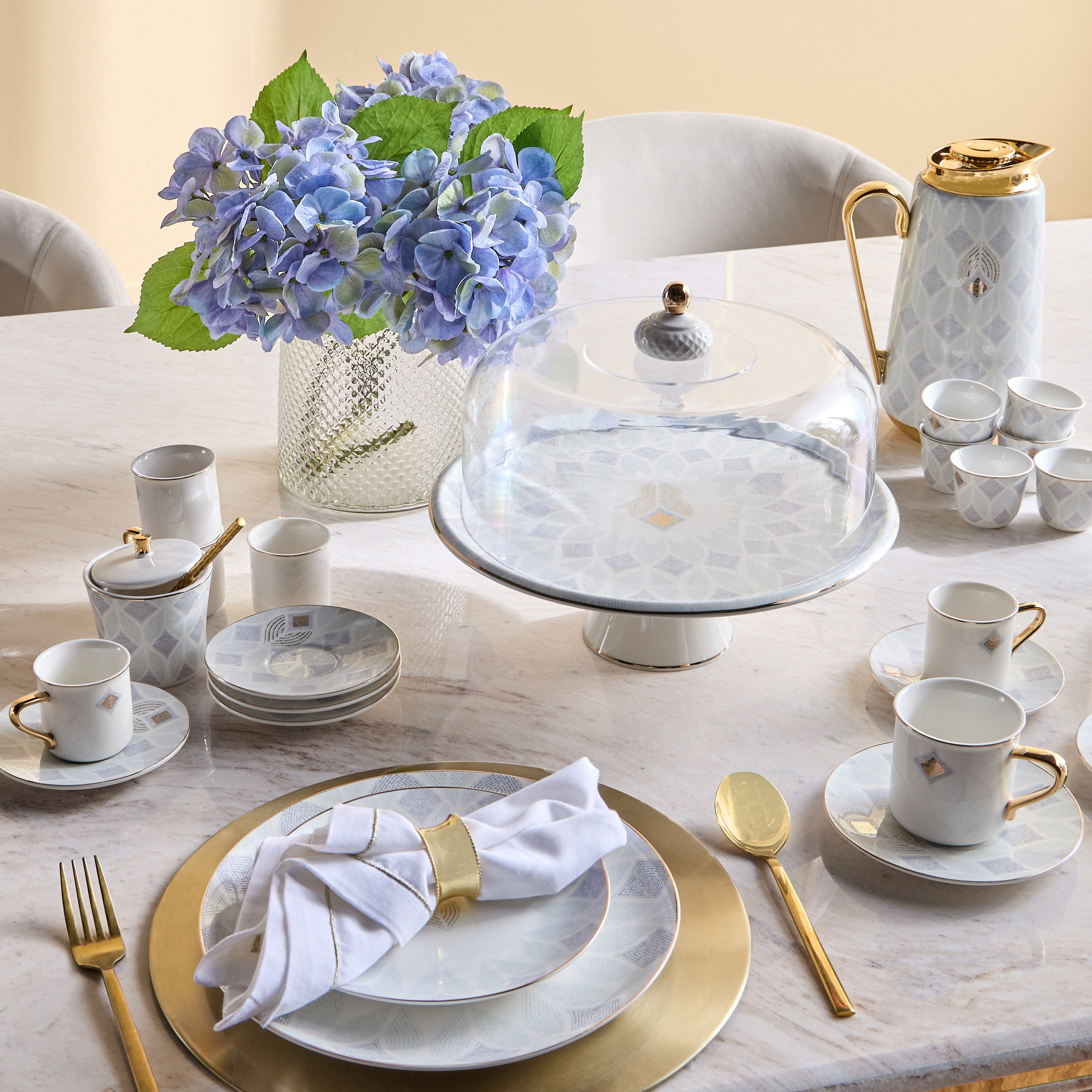 Tamiya 4-Piece New Bone China Dinner Plate Set - 25 cm-household-dining-dinnerware-plates-image-4