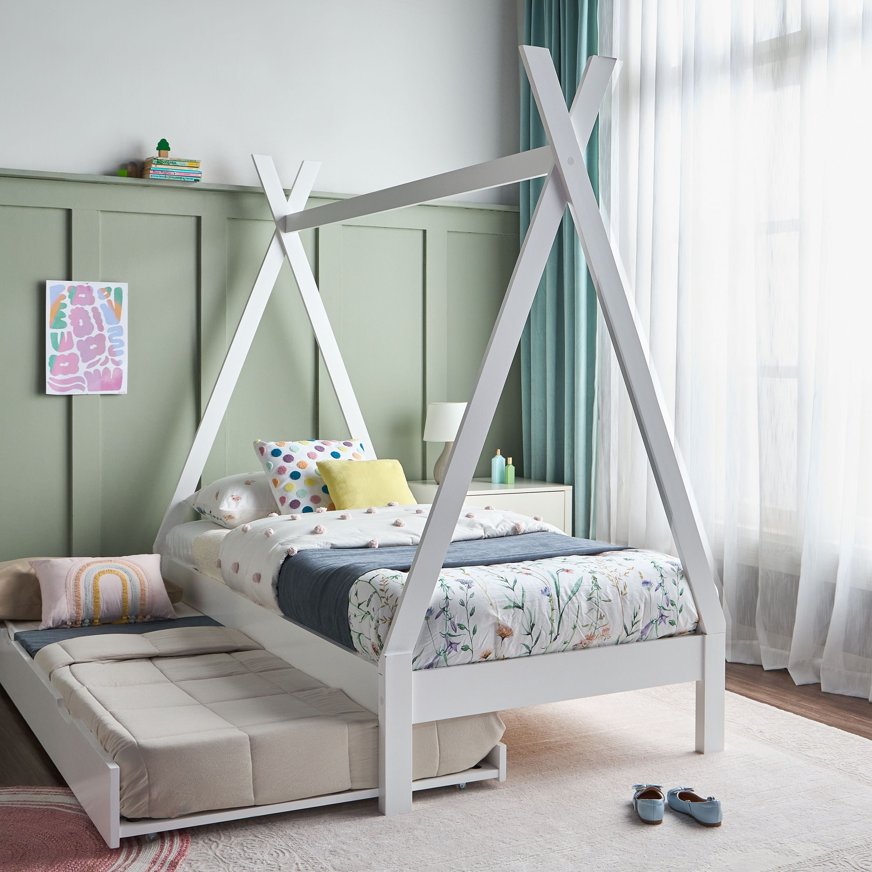 سرير بتصميم خيمة - سيرجيو - 90x190 سم-babyandkids-kidsbeds-singlebeds-image-8