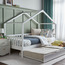 سرير بتصميم كوخ مع سور - سيرجيو - 90x190 سم-babyandkids-kidsbeds-twinbeds-image-1