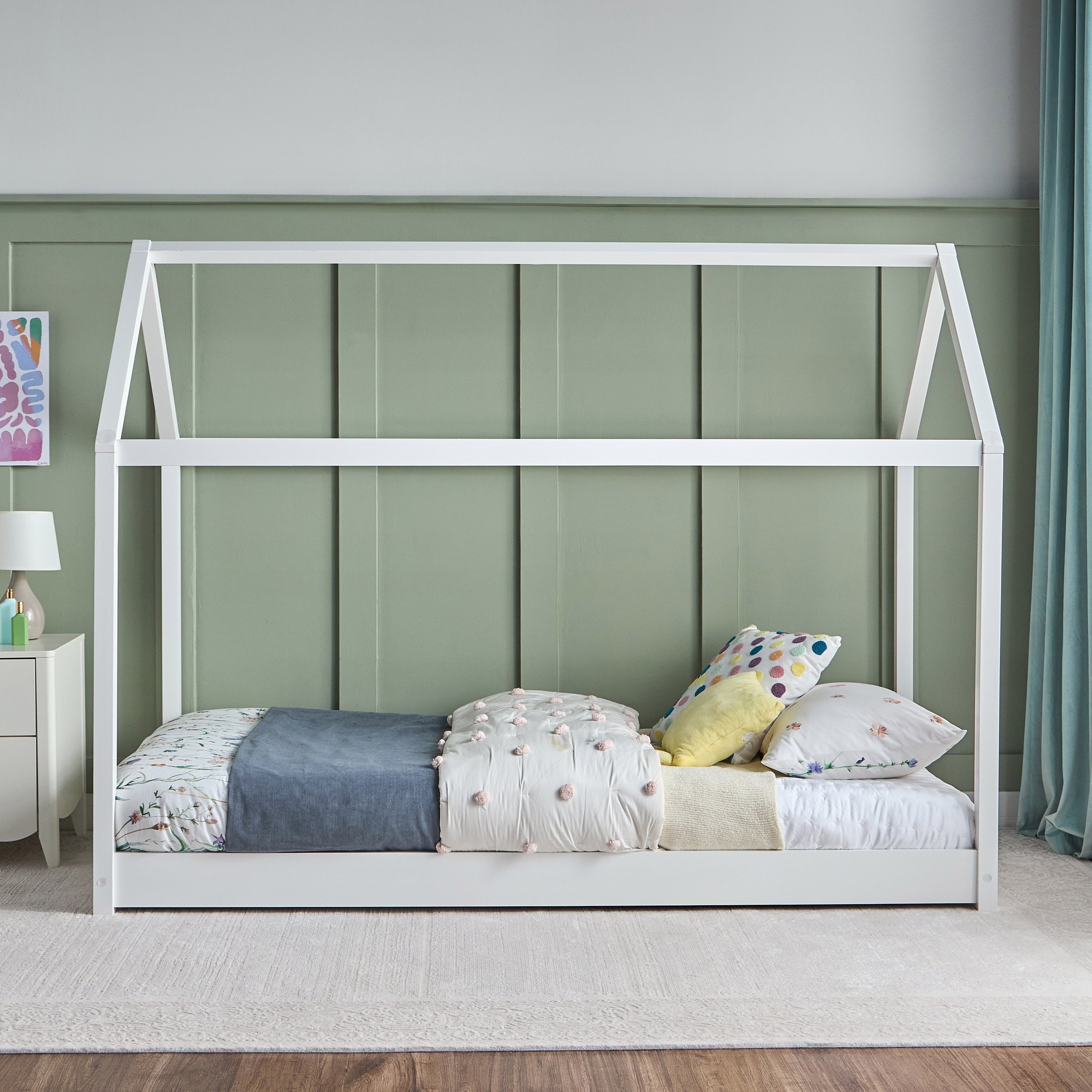 Sergio Hut Floor Bed - 90x190 cm-babyandkids-kidsbeds-singlebeds-image-2