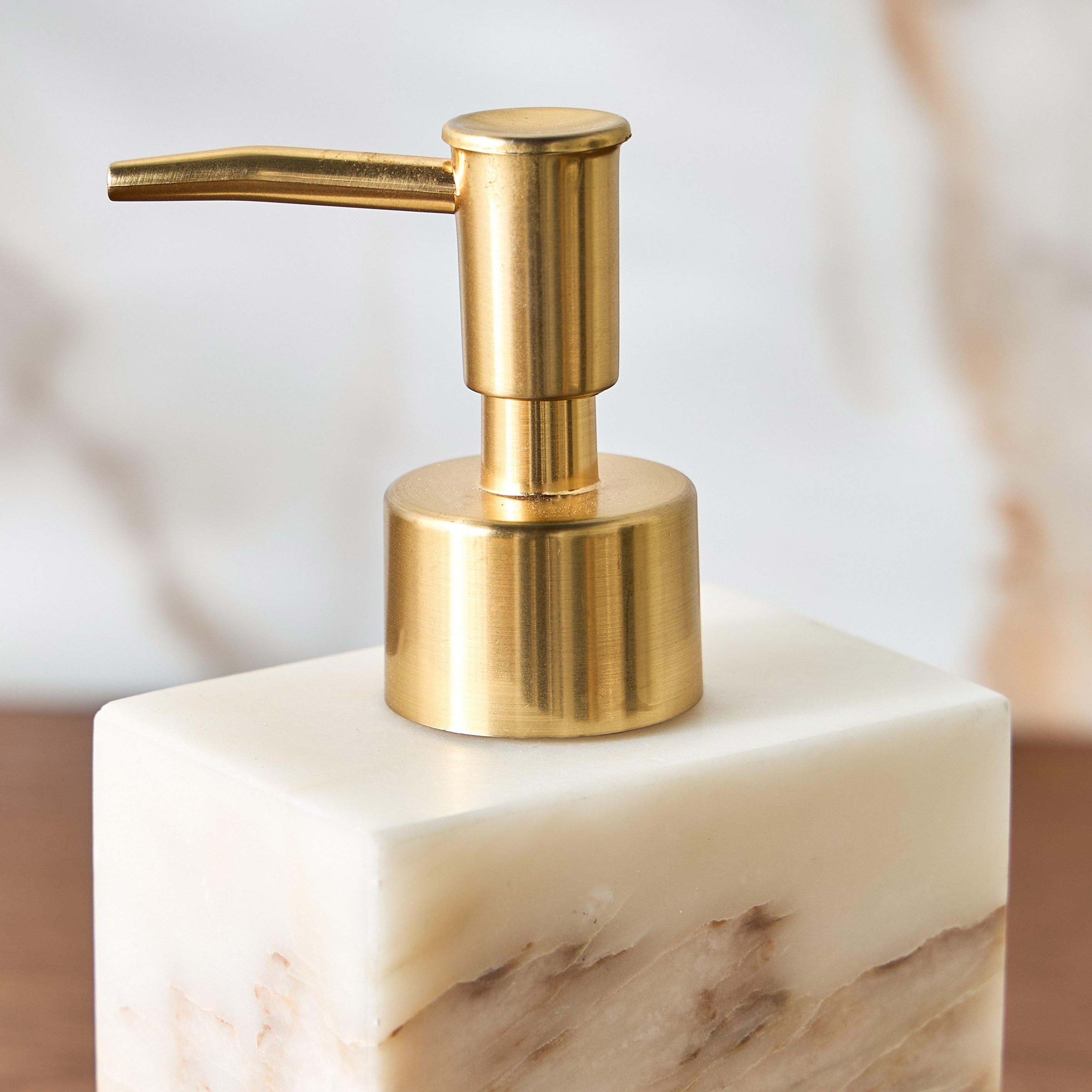 Turkish Calacatta Marble Soap Dispenser-household-bathandlaundry-bathaccessories-soapdishesanddispensers-image-2