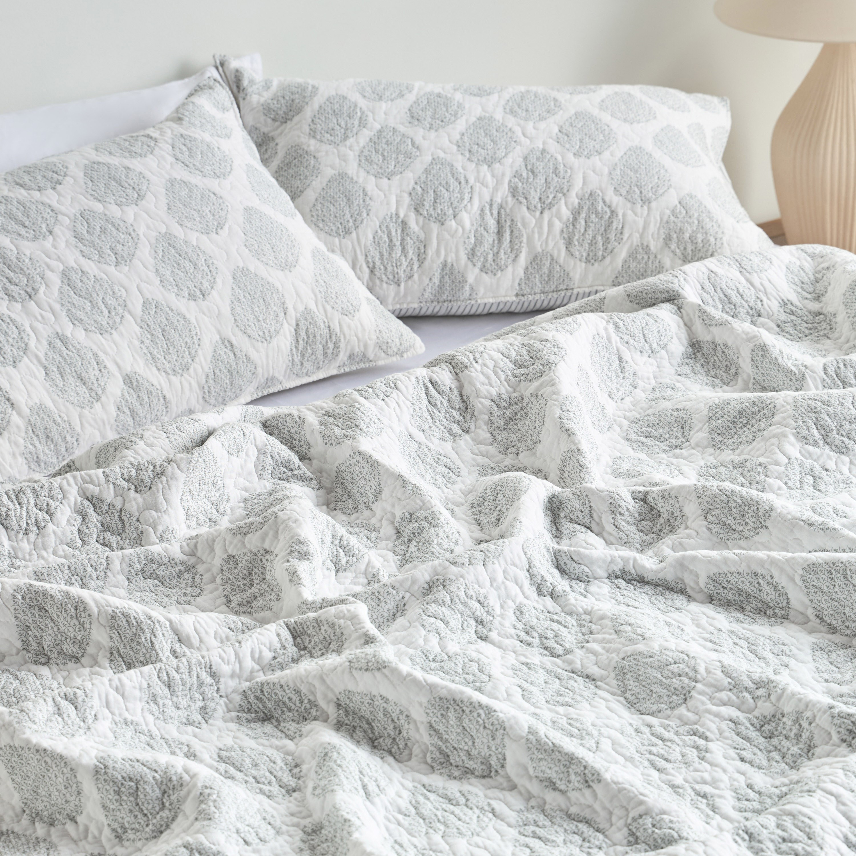 Portia Cotton 3-Piece King Bedspread Set - 240x260 cm-household-bedding-comfortersandbedspreads-bedspreads-image-5