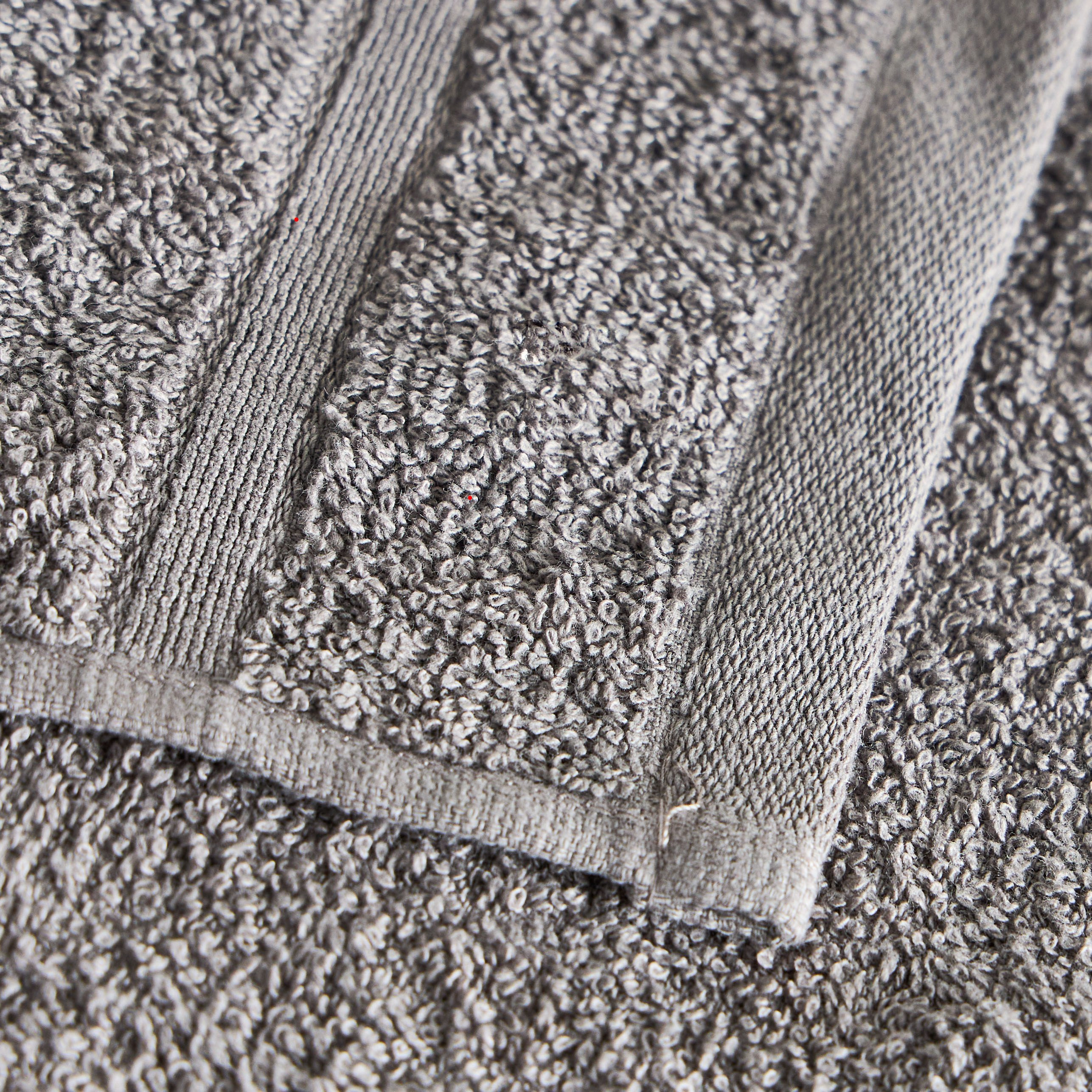 طقم مناشف صغيرة من القطن الدقيق 4 قطع بوزن 380 جرام - ريس - 33x33 سم-household-bathandlaundry-bathlinen-towels-image-2