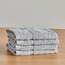 طقم مناشف صغيرة من القطن الدقيق 4 قطع بوزن 380 جرام - ريس - 33x33 سم-household-bathandlaundry-bathlinen-towels-image-6