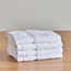 طقم مناشف صغيرة من القطن الدقيق 4 قطع بوزن 380 جرام - ريس - 33x33 سم-household-bathandlaundry-bathlinen-towels-image-12