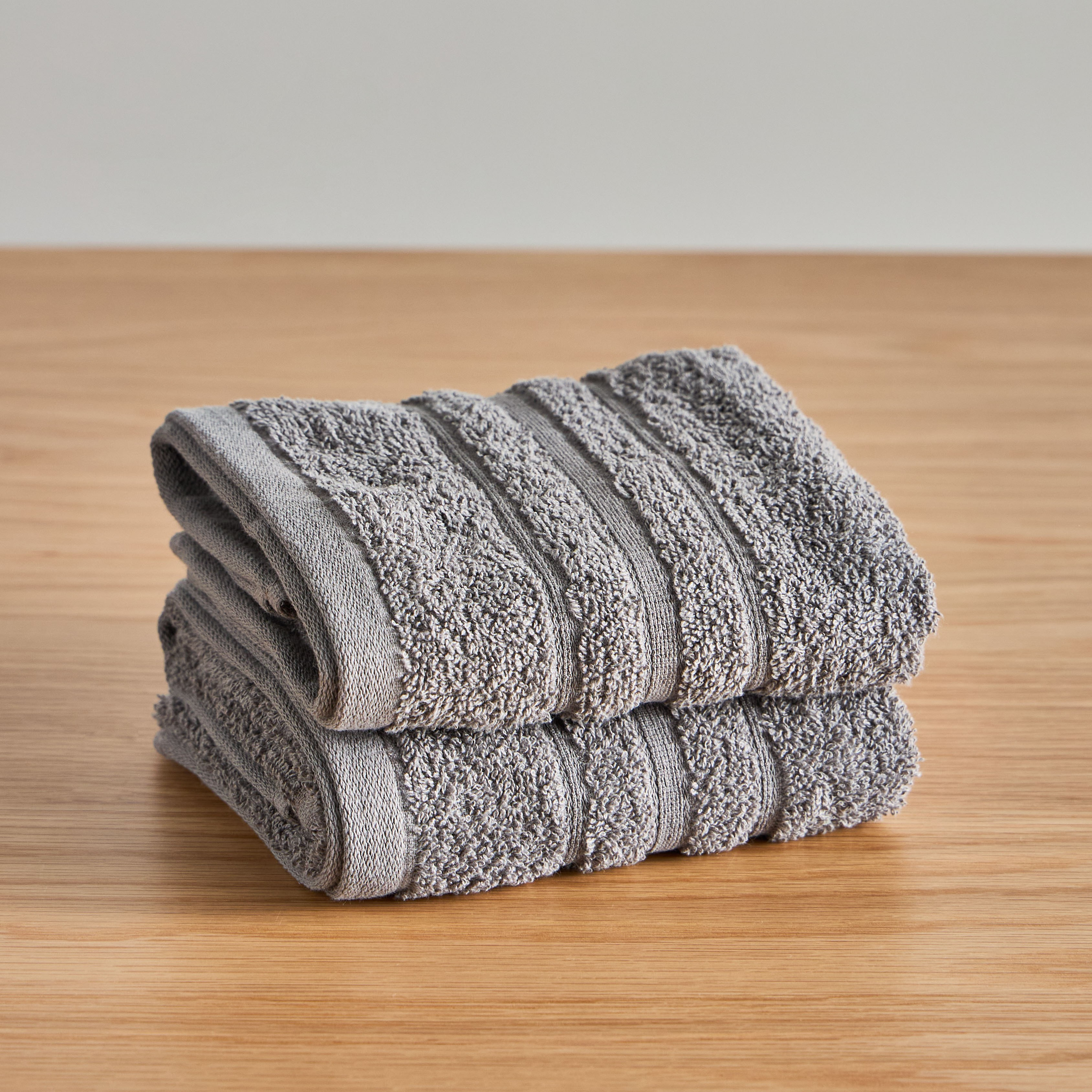 Reese 2-Piece 380 GSM Microcotton Hand Towel Set - 41x66 cm-household-bathandlaundry-bathlinen-towels-image-1