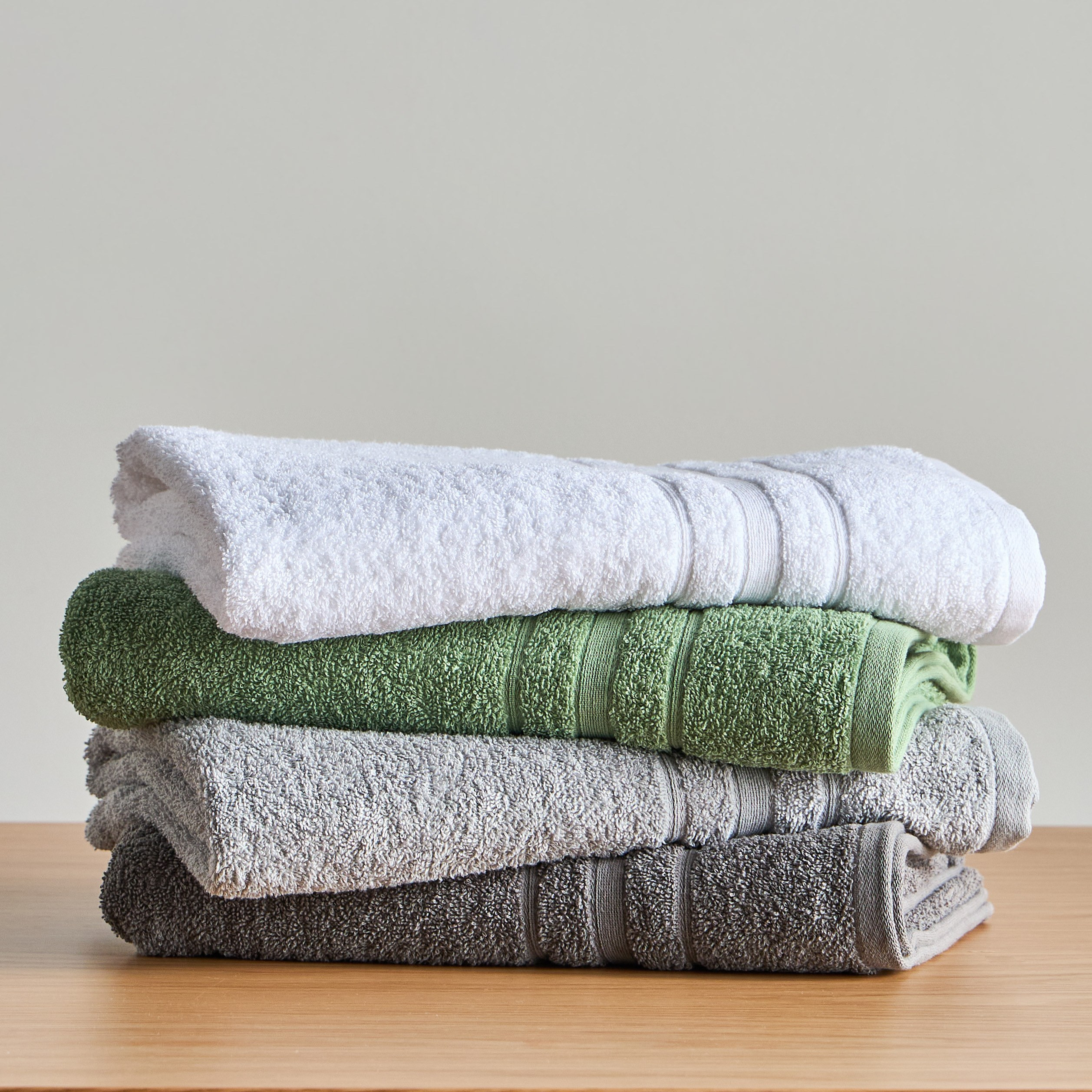 مجموعة مناشف يد قطن مايكرو قطعتين بوزن 380 جرام  - ريس - 41x66 سم-household-bathandlaundry-bathlinen-towels-image-11