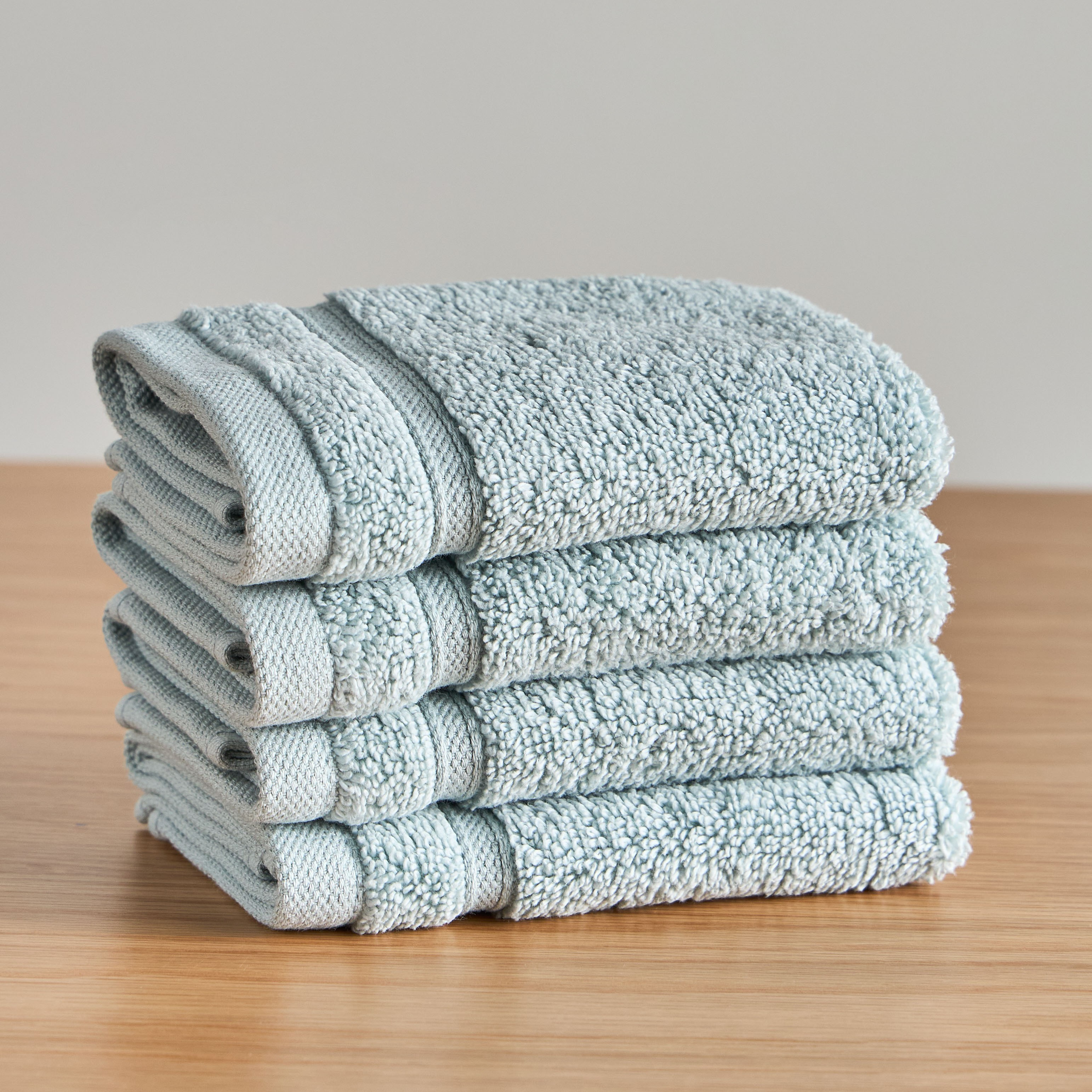 مجموعة مناشف صغيرة قطن 4 قطع بوزن 560 جرام - إكسبريسنس - 33x33 سم-household-bathandlaundry-bathlinen-towels-image-13