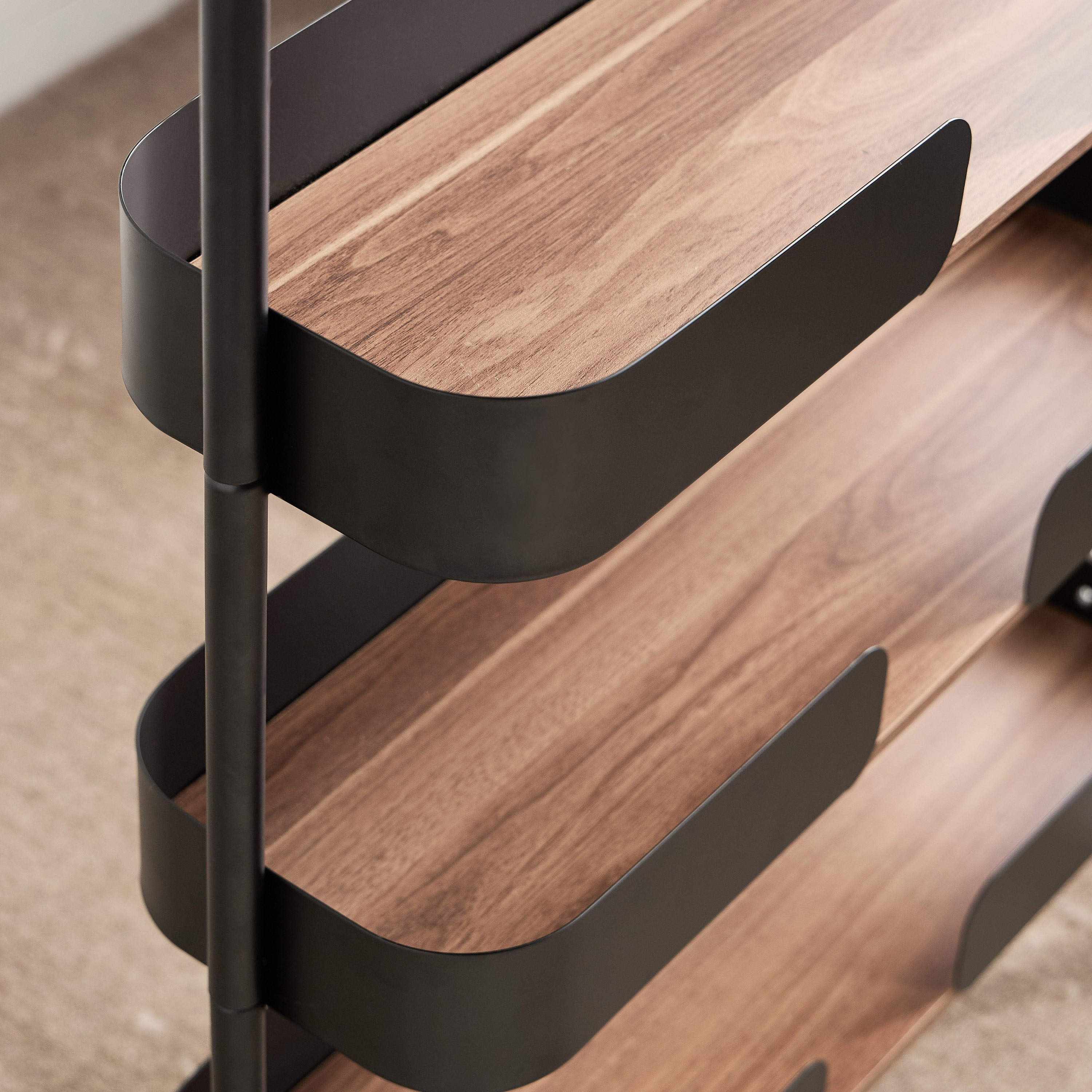 عربة ترولي للتخزين 3 طوابق - كلوديا - 20×65 سم-household-storage-storagesolutions-storageracks-image-3