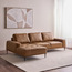 Aydin 3-Seater Faux Leather Left Corner Sofa-furniture-sofaandseating-cornersofas-image-1
