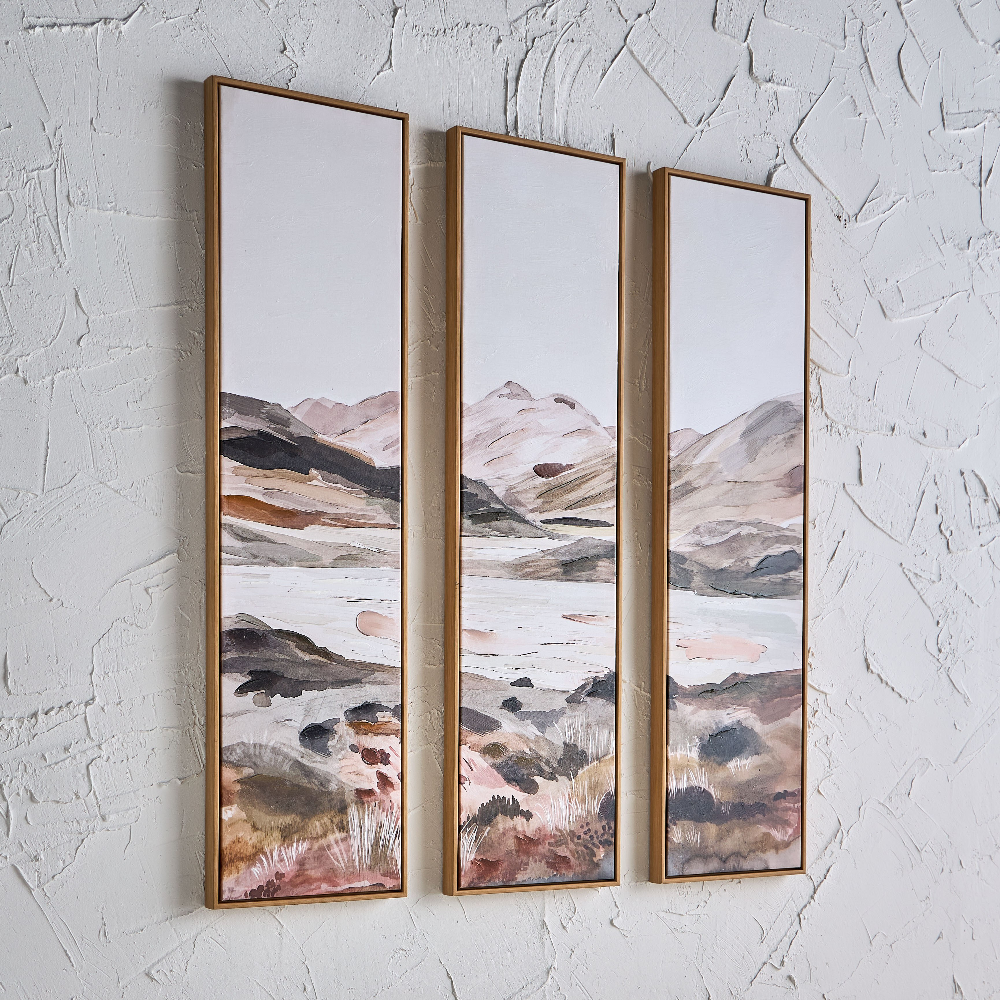 Akil 3-Piece Framed Canvas Wall Art Set - 33x123 cm-household-walldecorandmirrors-wallart-image-2