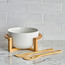 طقم سلطة بورسلان 3 قطع وملعقة تقديم مع حامل - دوان-household-dining-dinnerware-bowls-image-5