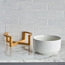 طقم سلطة بورسلان 3 قطع وملعقة تقديم مع حامل - دوان-household-dining-dinnerware-bowls-image-3