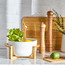 طقم سلطة بورسلان 3 قطع وملعقة تقديم مع حامل - دوان-household-dining-dinnerware-bowls-image-1