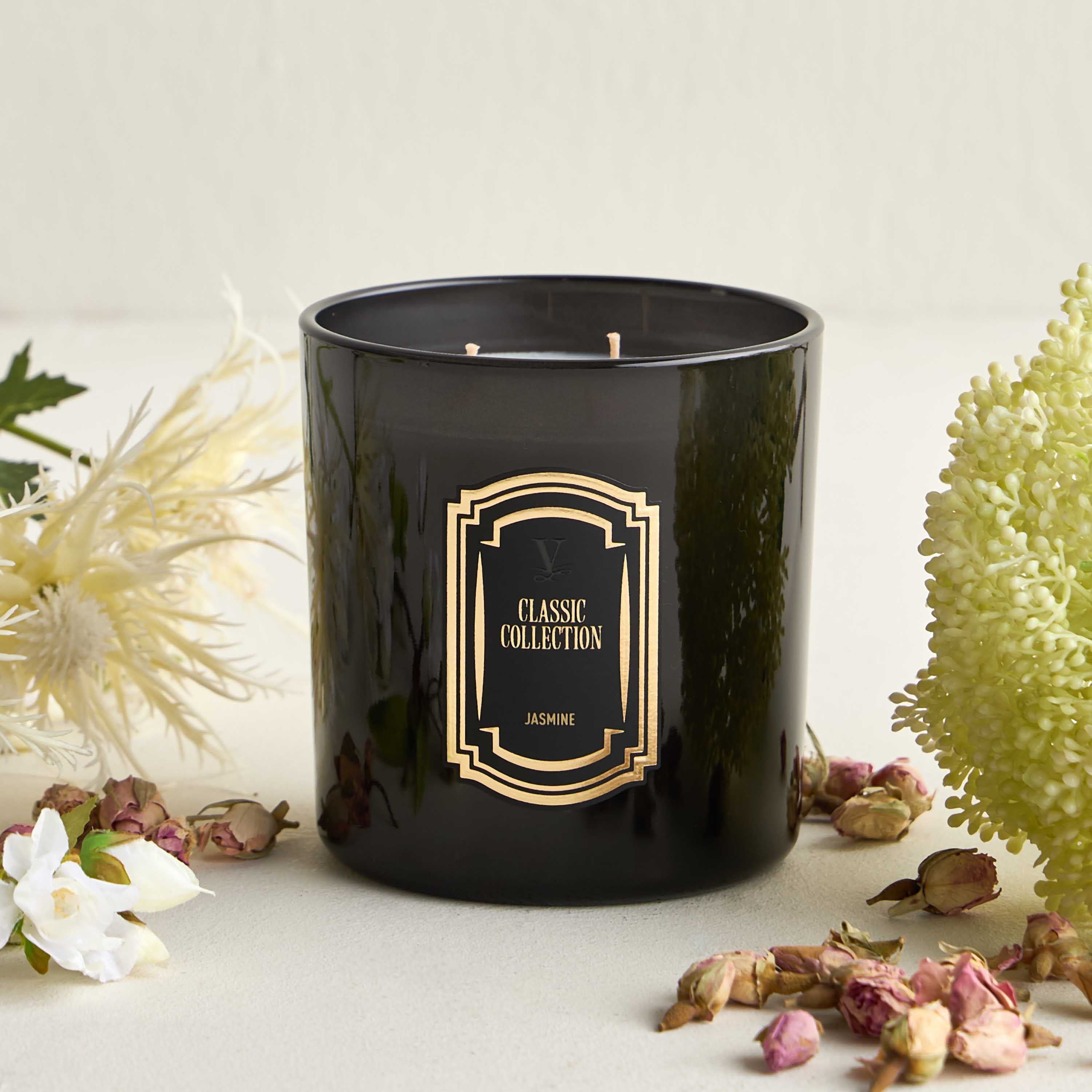 Vila Hermanos Jasmine Scented Jar Candle - 70 h-household-homefragrance-candles-image-1