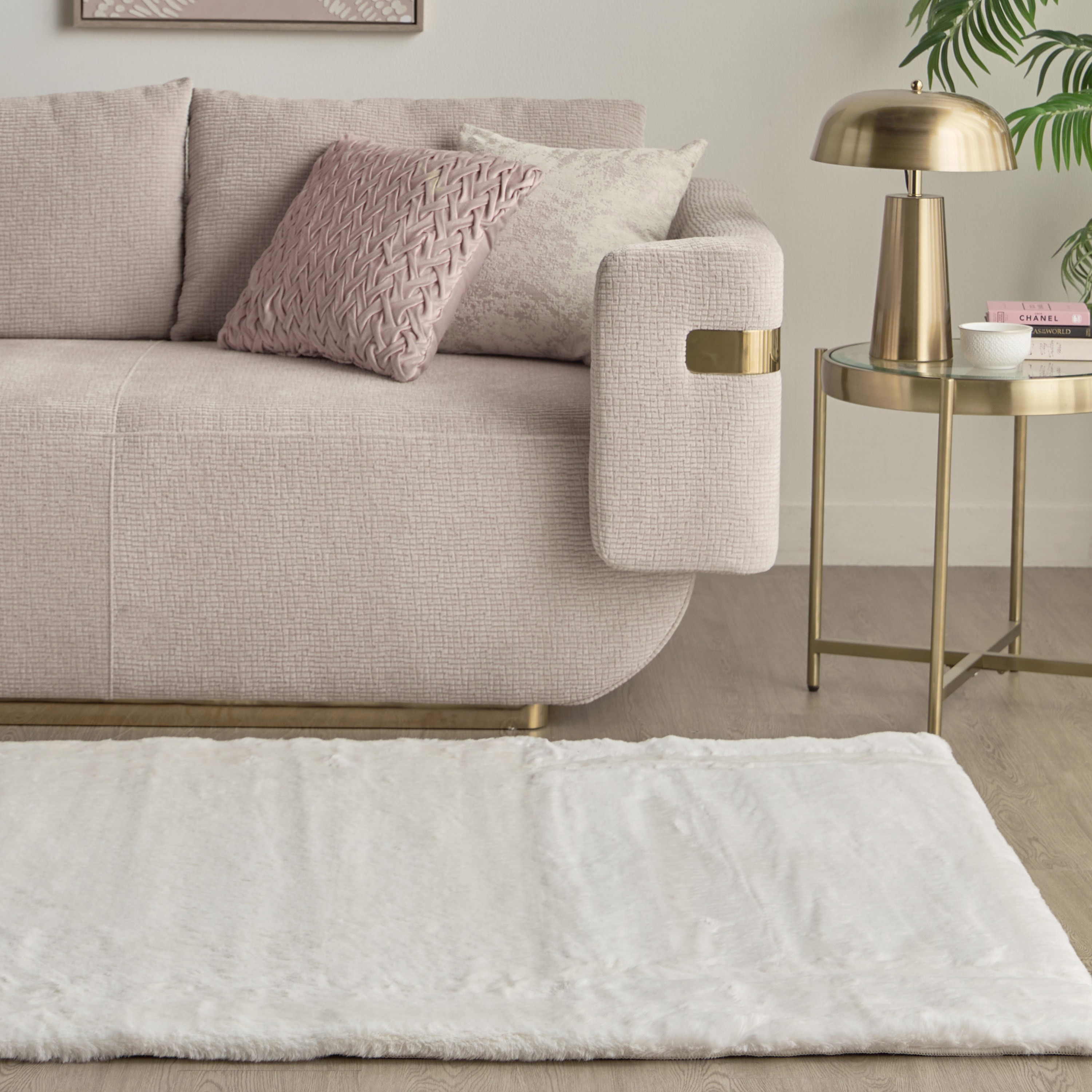 Paradise Luxe Shaggy Rug - 160x230 cm-household-rugsandcarpets-rugs-image-5