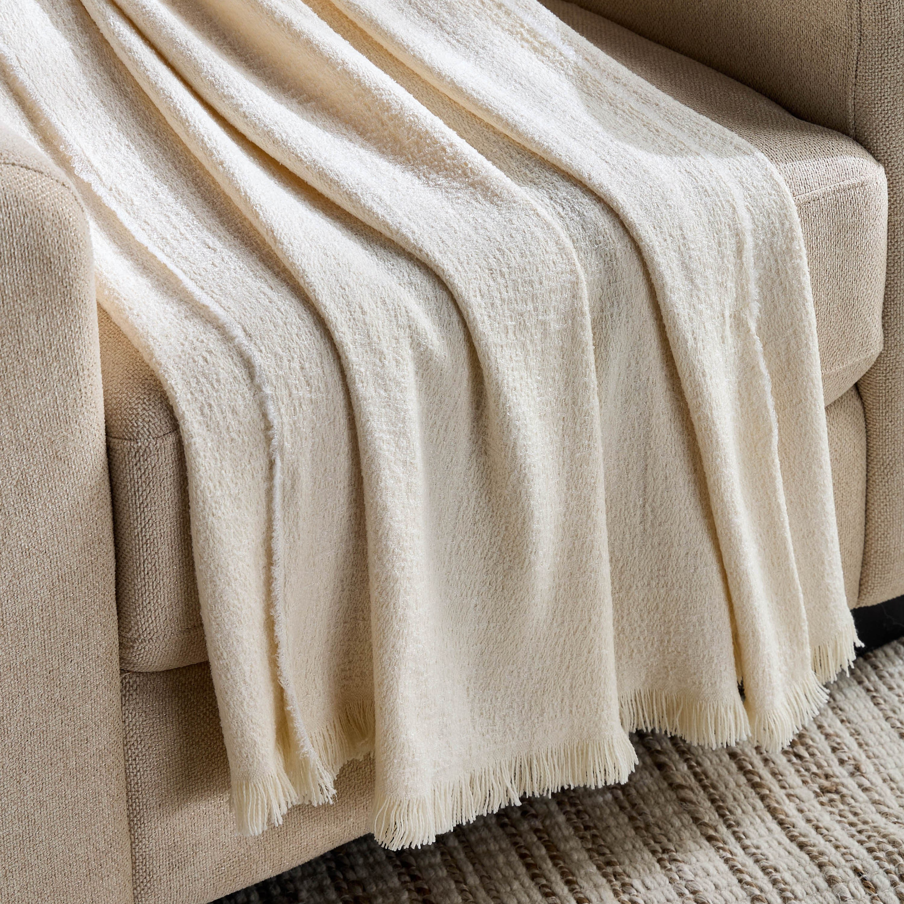 بطانية خفيفة أكريليك - زاريا - 170x130 سم-household-bedding-blankets-image-2