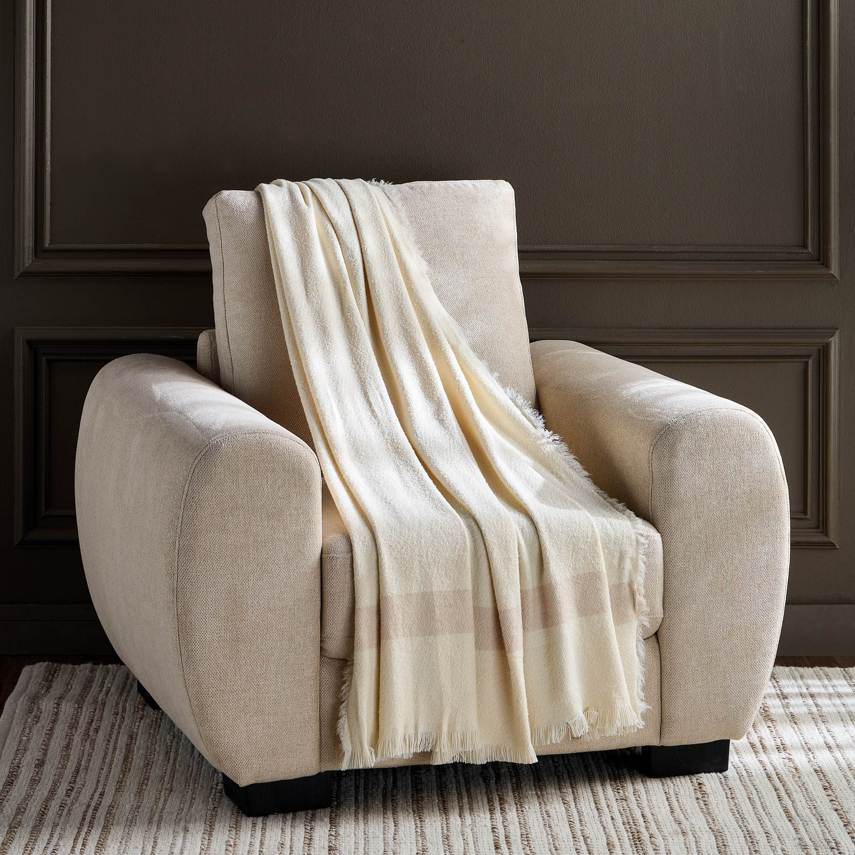 Peyton Cotton Throw - 170x130 cm-household-cushionsandthrows-throwsandblankets-throws-image-1