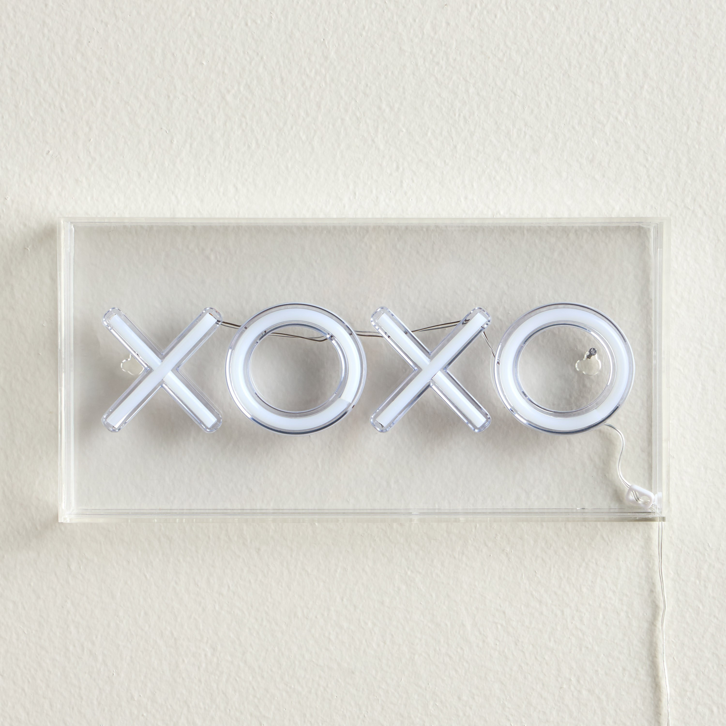 Shop XOXO USB Operated LED Neon Light Box | Homecentre UAE
