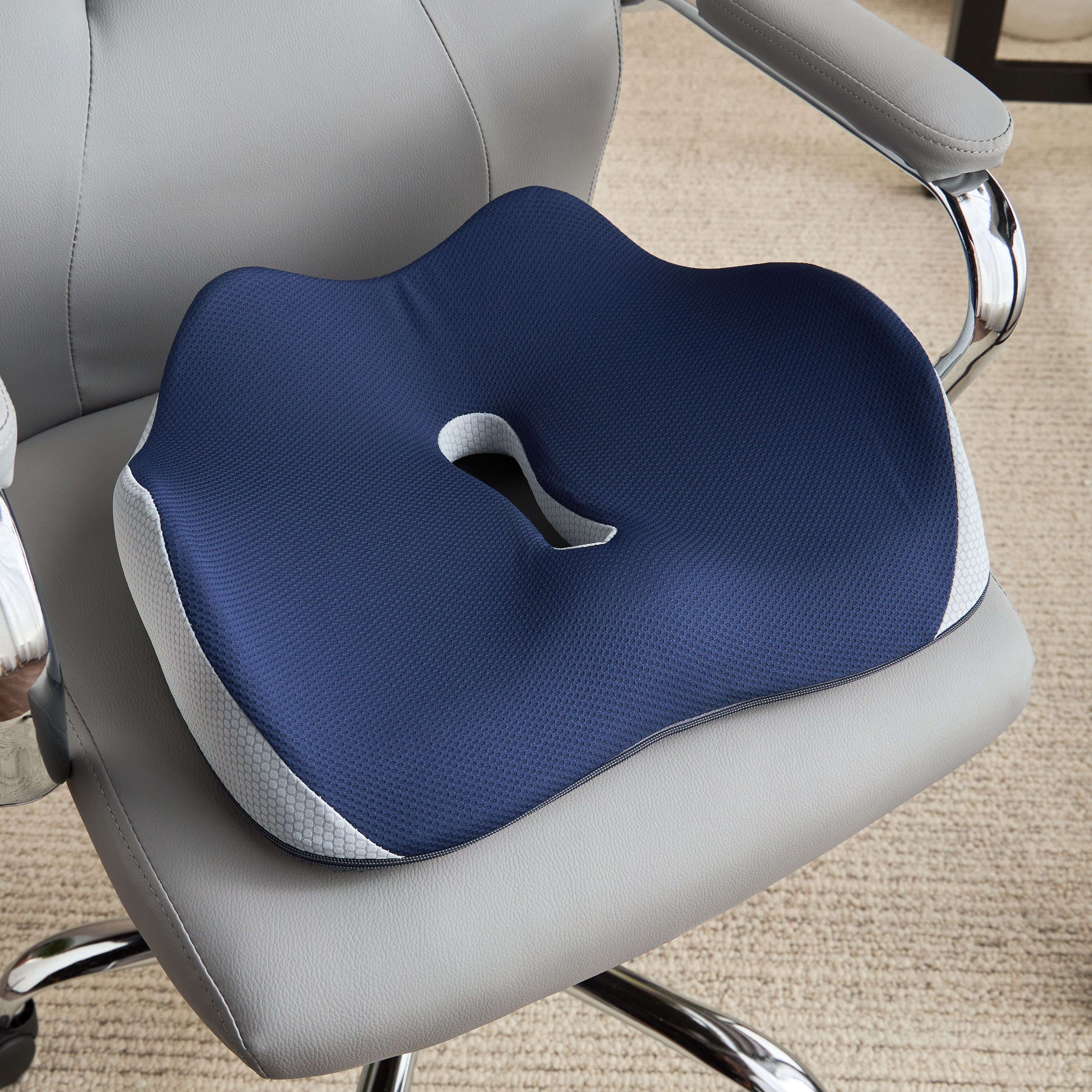 Noir Chair Pad - 36x45 cm-household-cushionsandthrows-chairpads-image-1