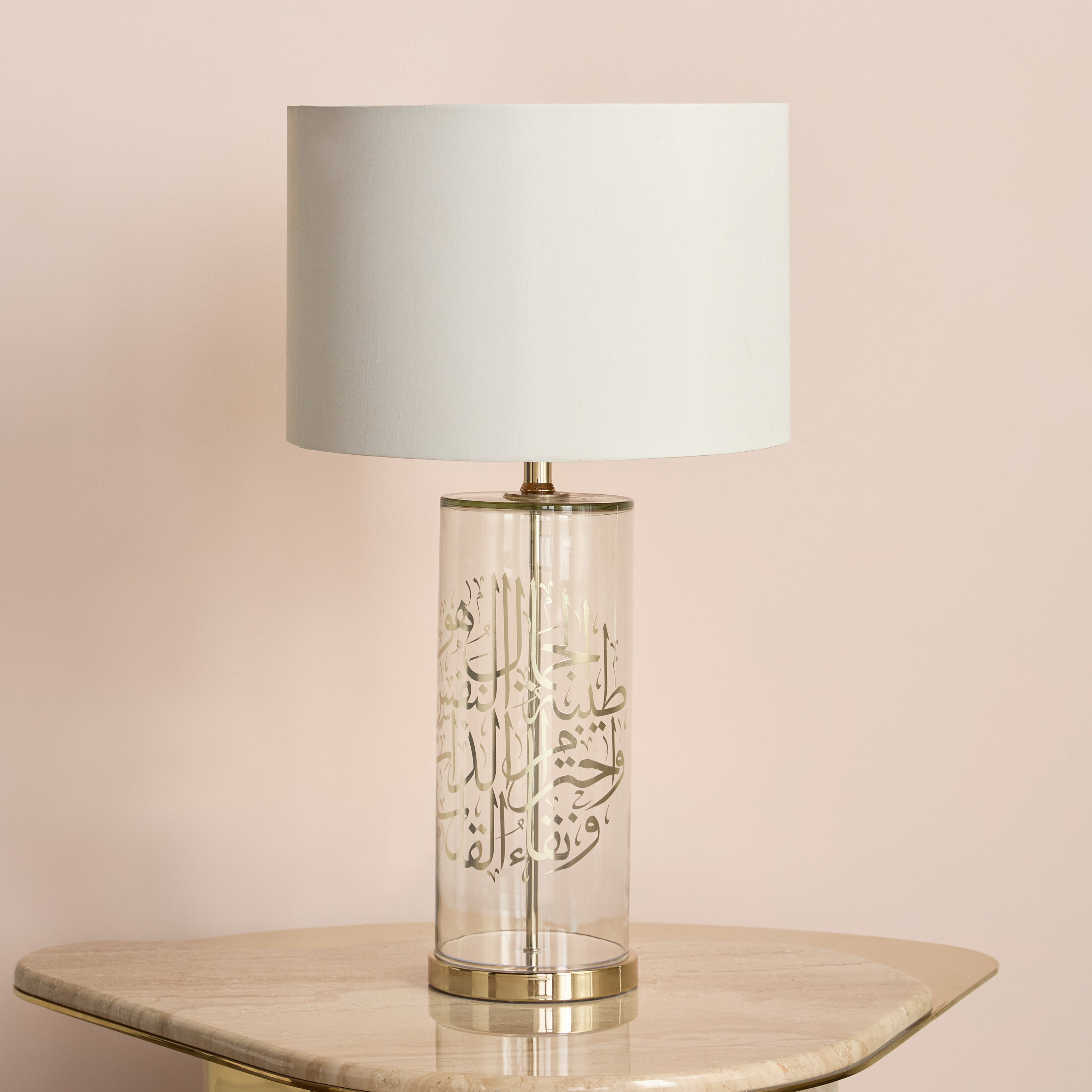 Fallon Glass Table Lamp - 67 cm-household-lighting-tableanddesklamps-image-1