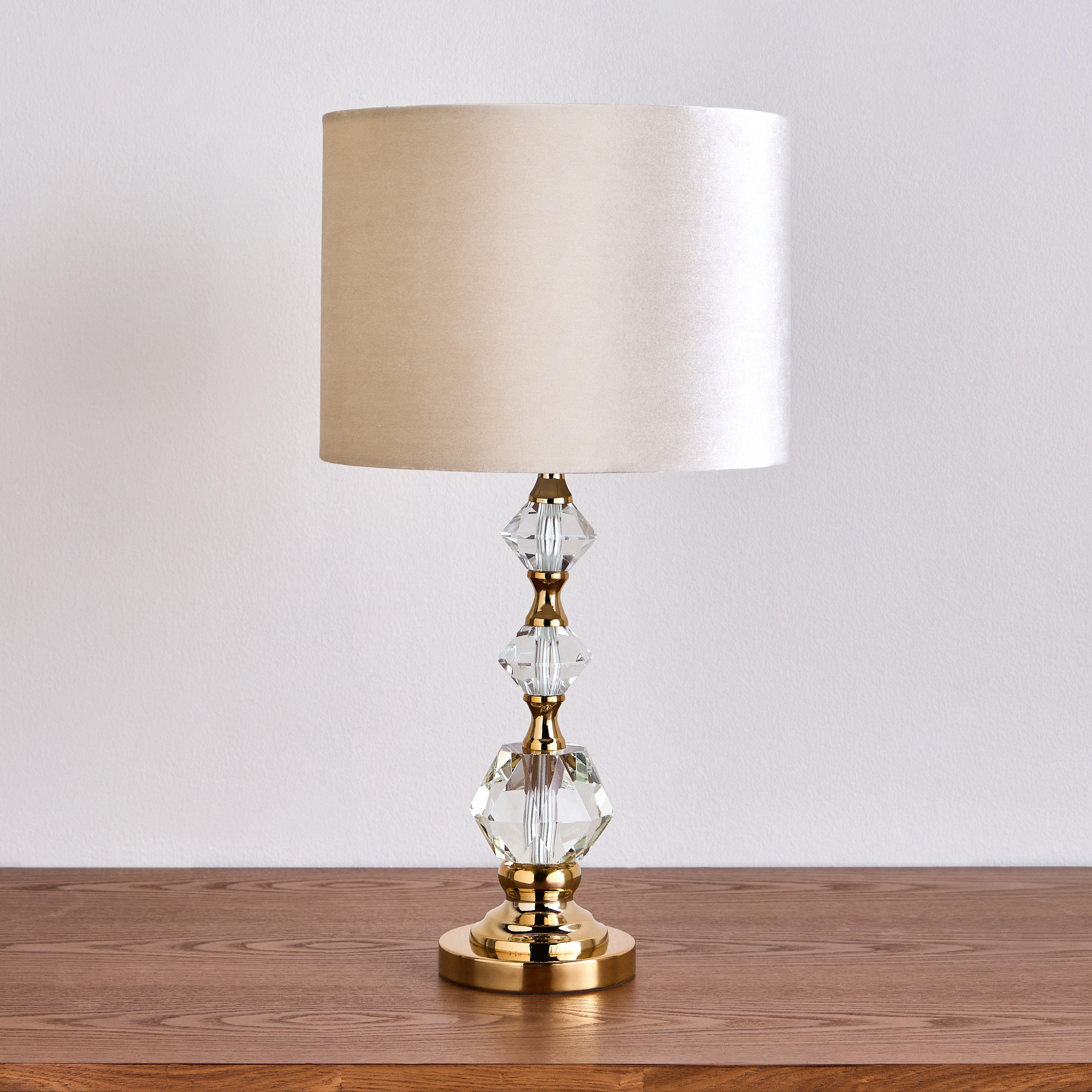 Valene Crystal Table Lamp - 59 cm-household-lighting-tableanddesklamps-image-1