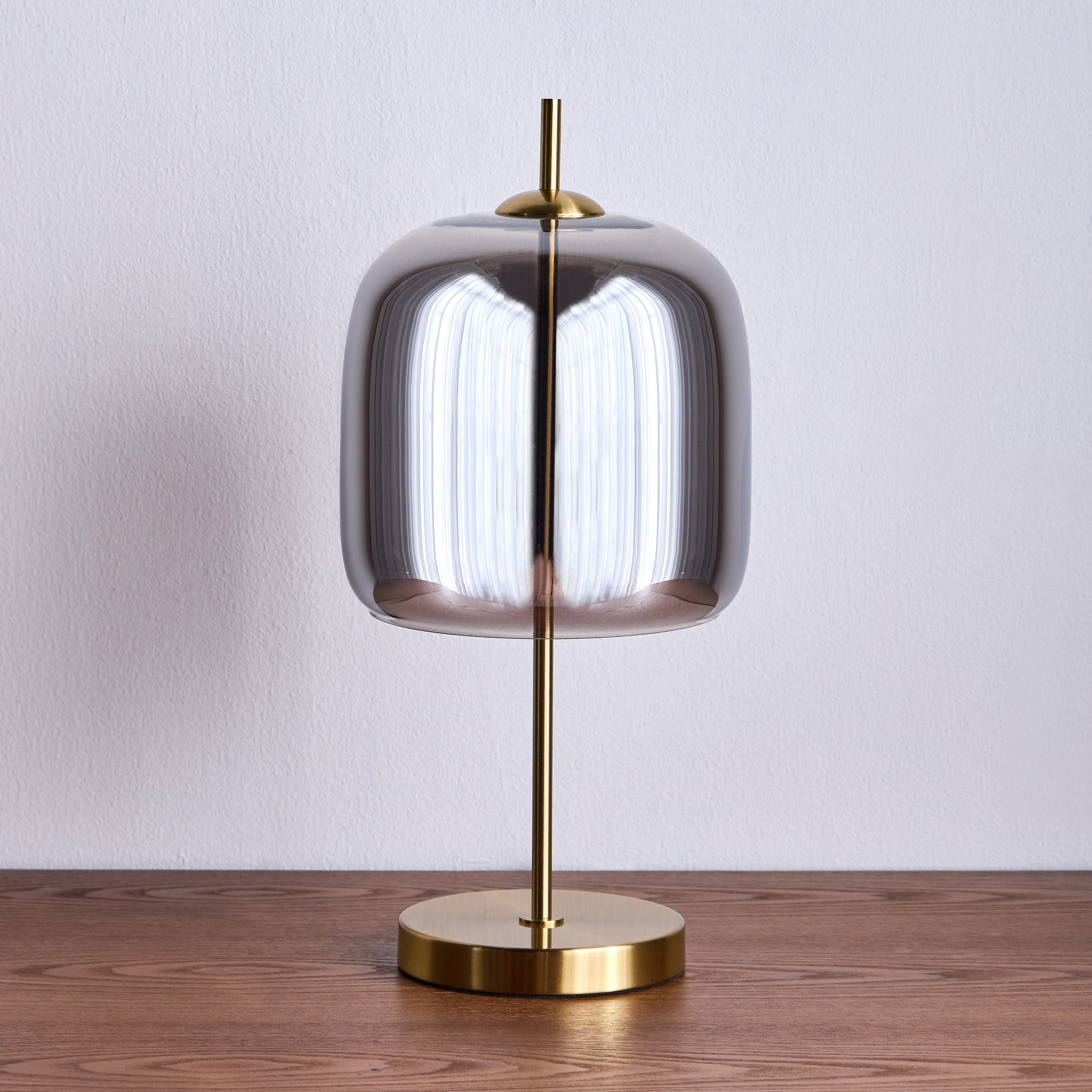 Sarina Glass LED Table Lamp - 48 cm
