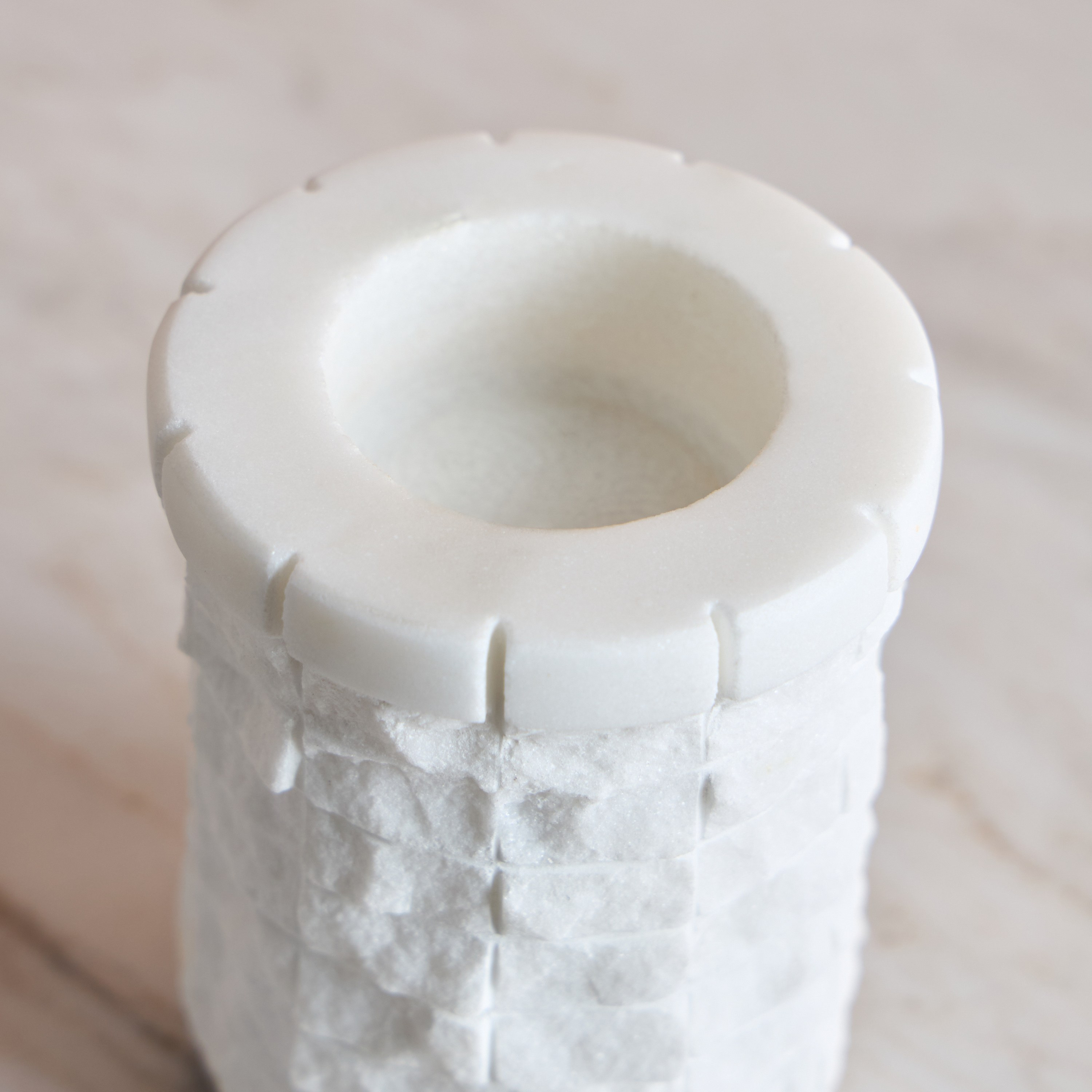Mauricio Chiseled Tealight Candleholder-household-decor-candleholdersandlanterns-image-3