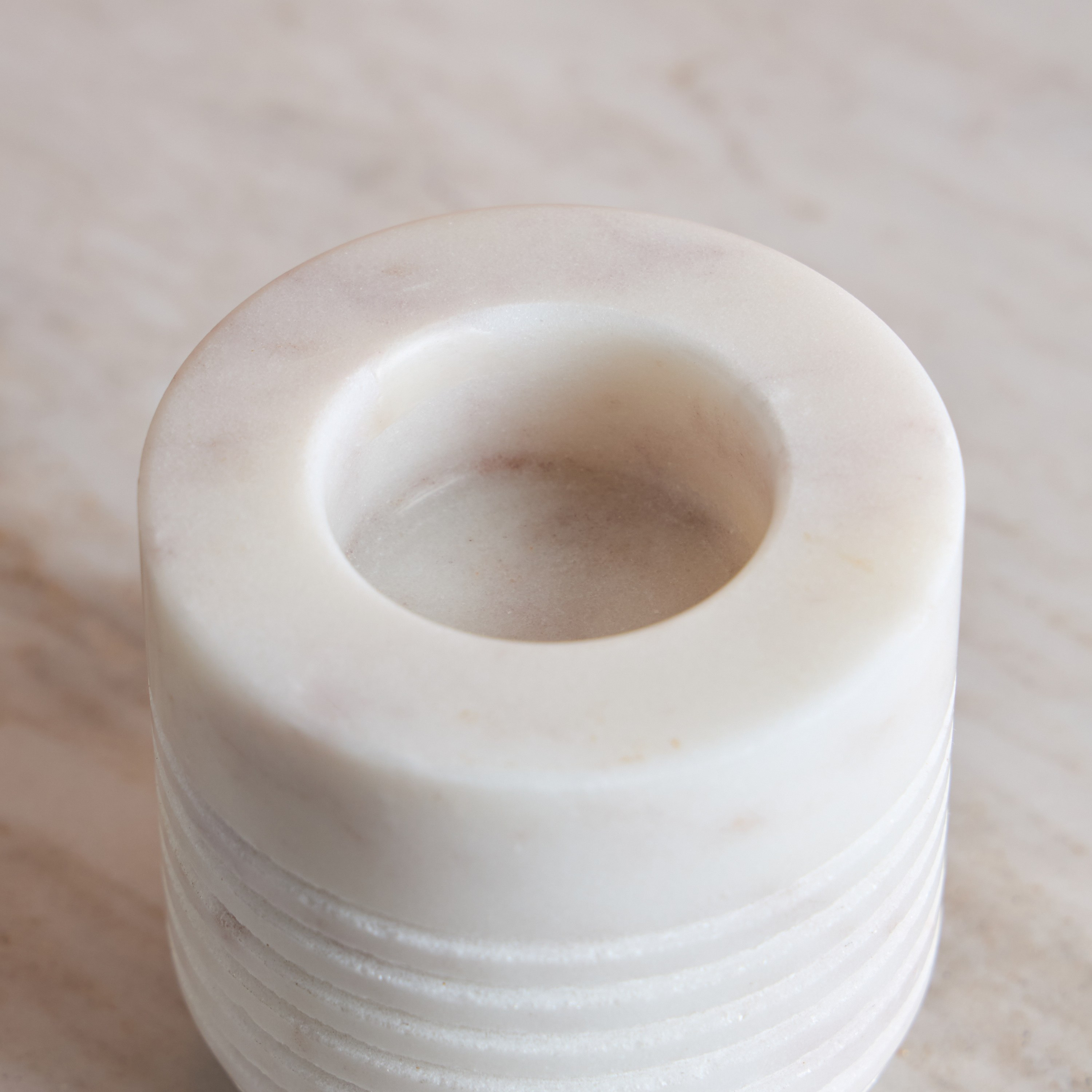 Mauricio Ribbed Tealight Candleholder-household-decor-candleholdersandlanterns-image-3
