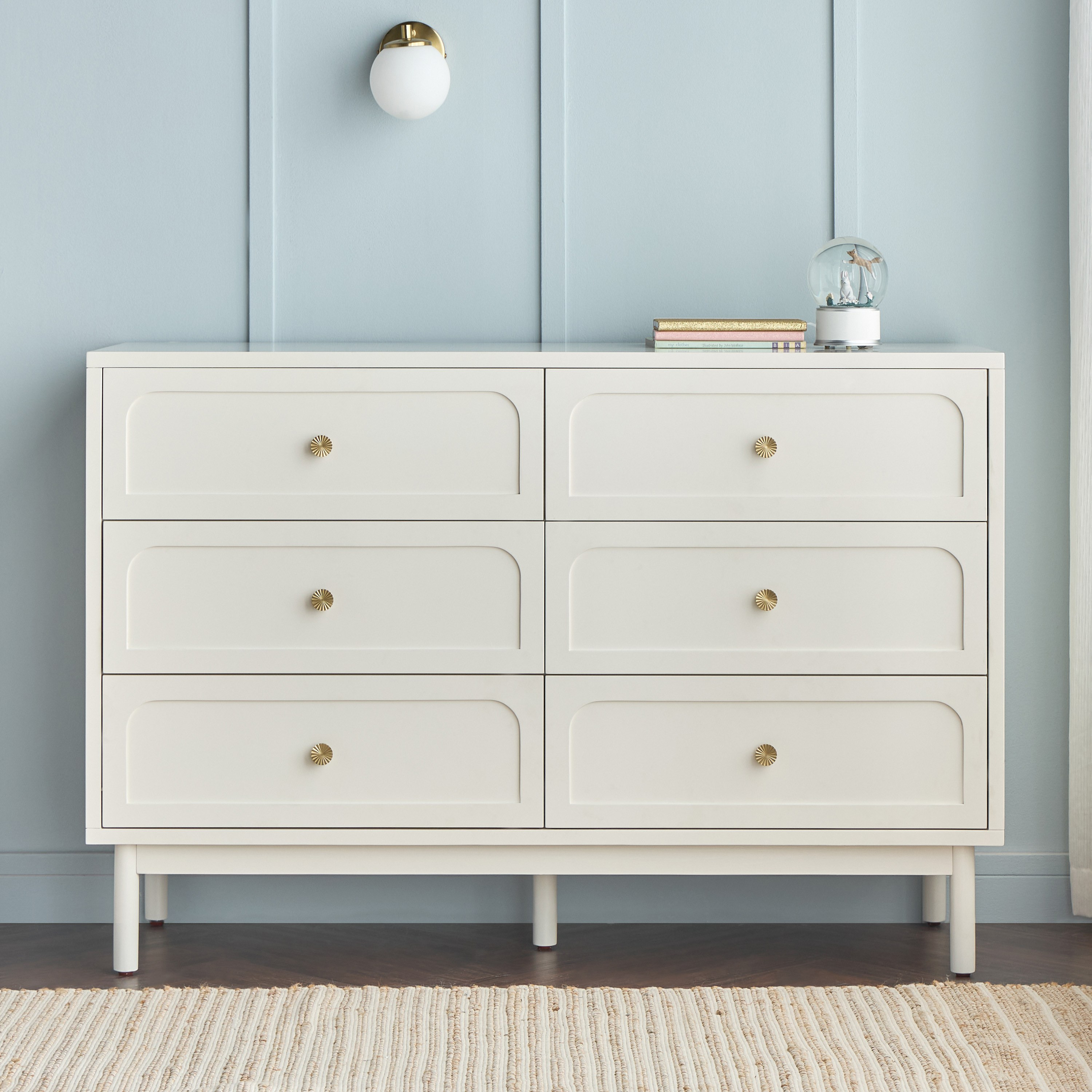 طاولة تزيين 6 أدراج - كلاريسا-babyandkids-roomfurniture-dressersandmirrors-image-2