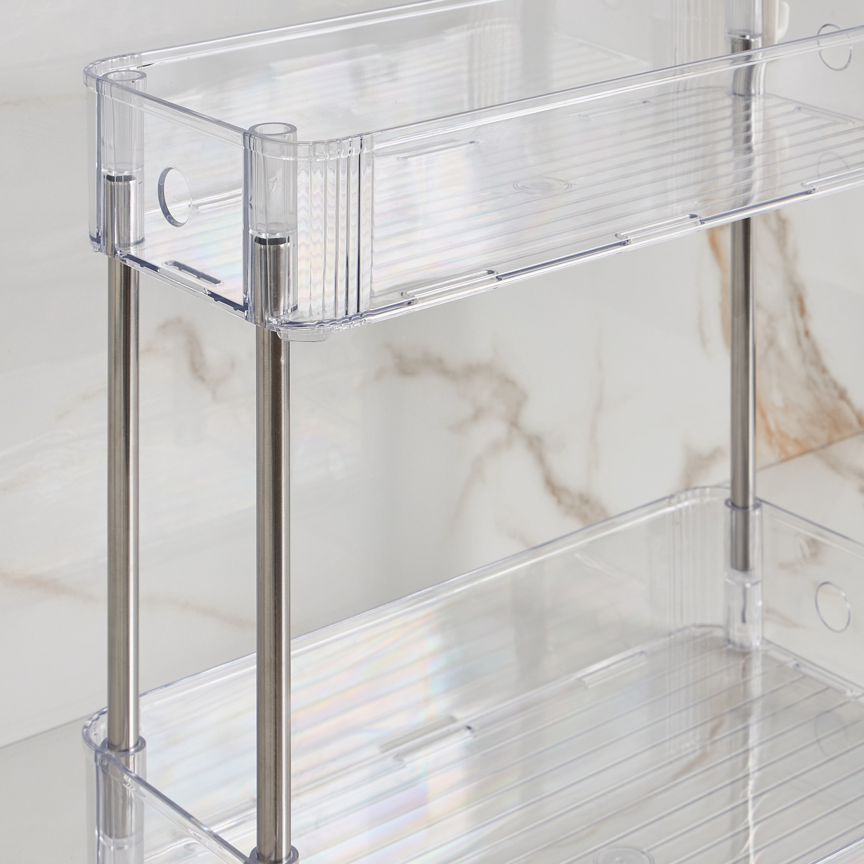Rex 2-Tier Storage Rack - 26x37 cm-household-storage-storagesolutions-storageracks-image-3