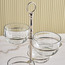 طقم أوعية توابل 4 قطع مع حامل معدن - تيرينو-household-decor-vasesandbowls-image-2