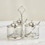 Terreno 3-Piece Metal Decorative Bowl - 21x21 cm-household-decor-vasesandbowls-image-1