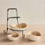 طقم أوعية تقديم بورسلان 3 قطع مع حامل معدن - تمارا-household-dining-serveware-servingplatters-image-3