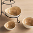 طقم أوعية تقديم بورسلان 3 قطع مع حامل معدن - تمارا-household-dining-serveware-servingplatters-image-2