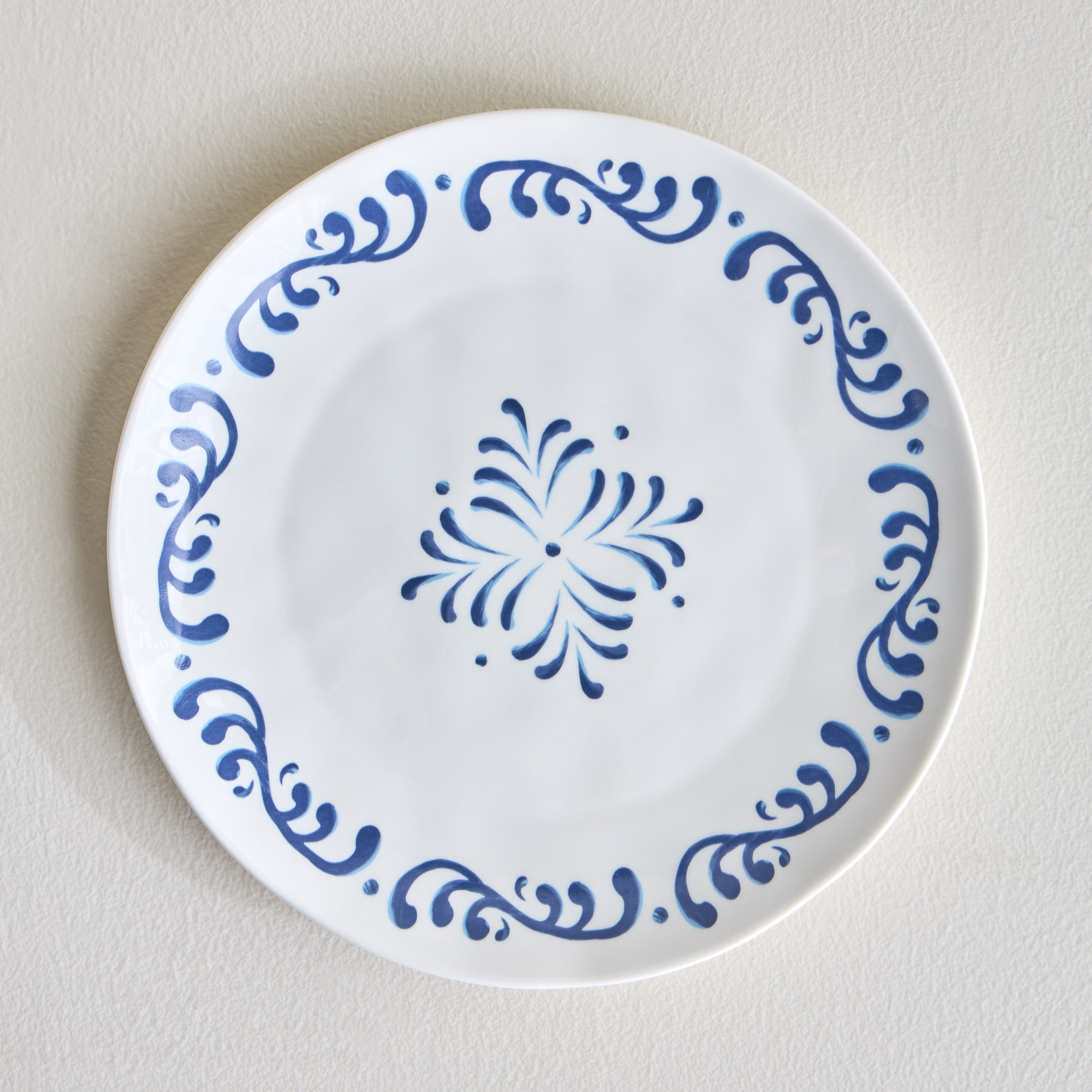 Sicilian Porcelain Dinner Plate - 26 cm-household-dining-dinnerware-plates-image-1