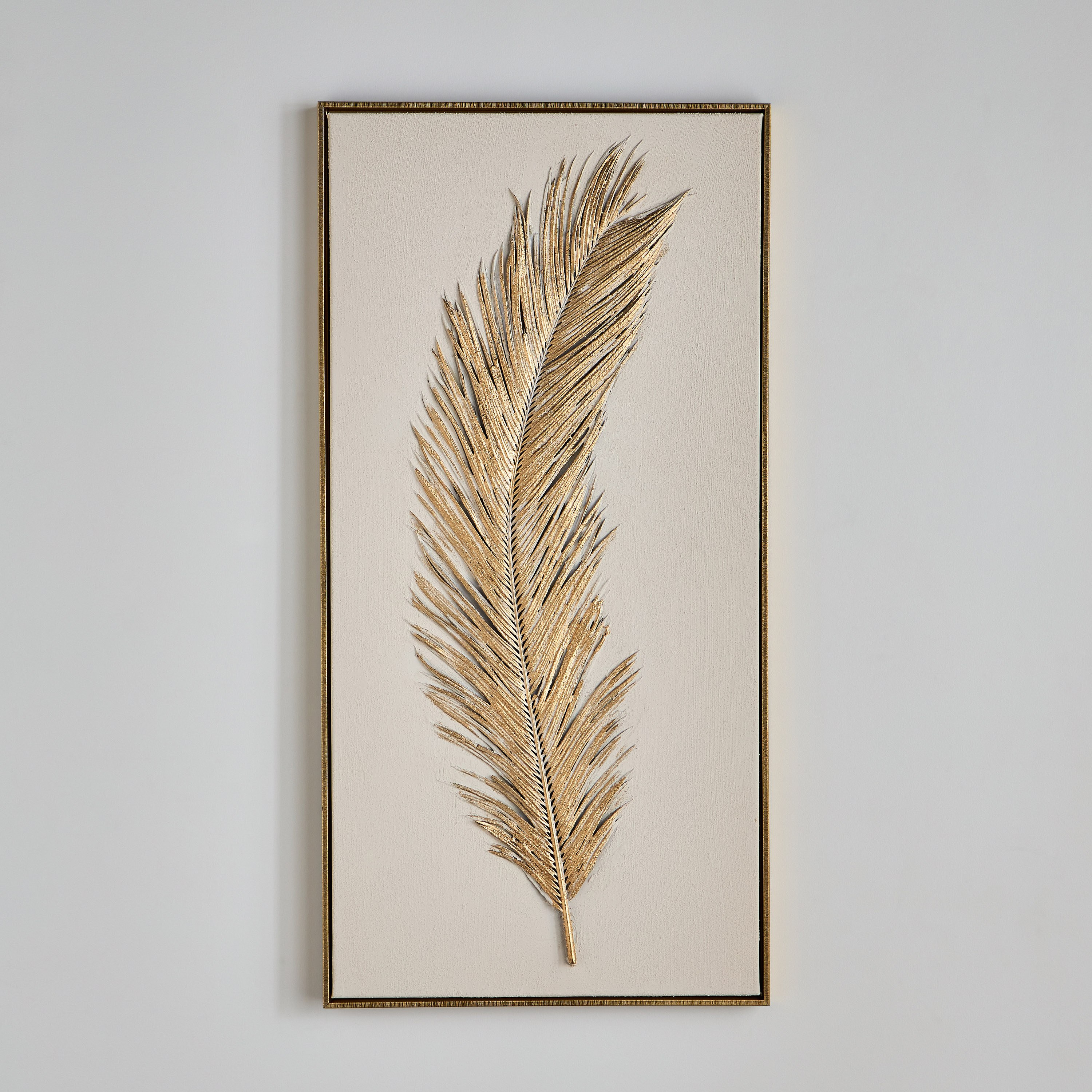 Asval Framed Canvas Wall Art - 50x100 cm-household-walldecorandmirrors-wallart-image-1